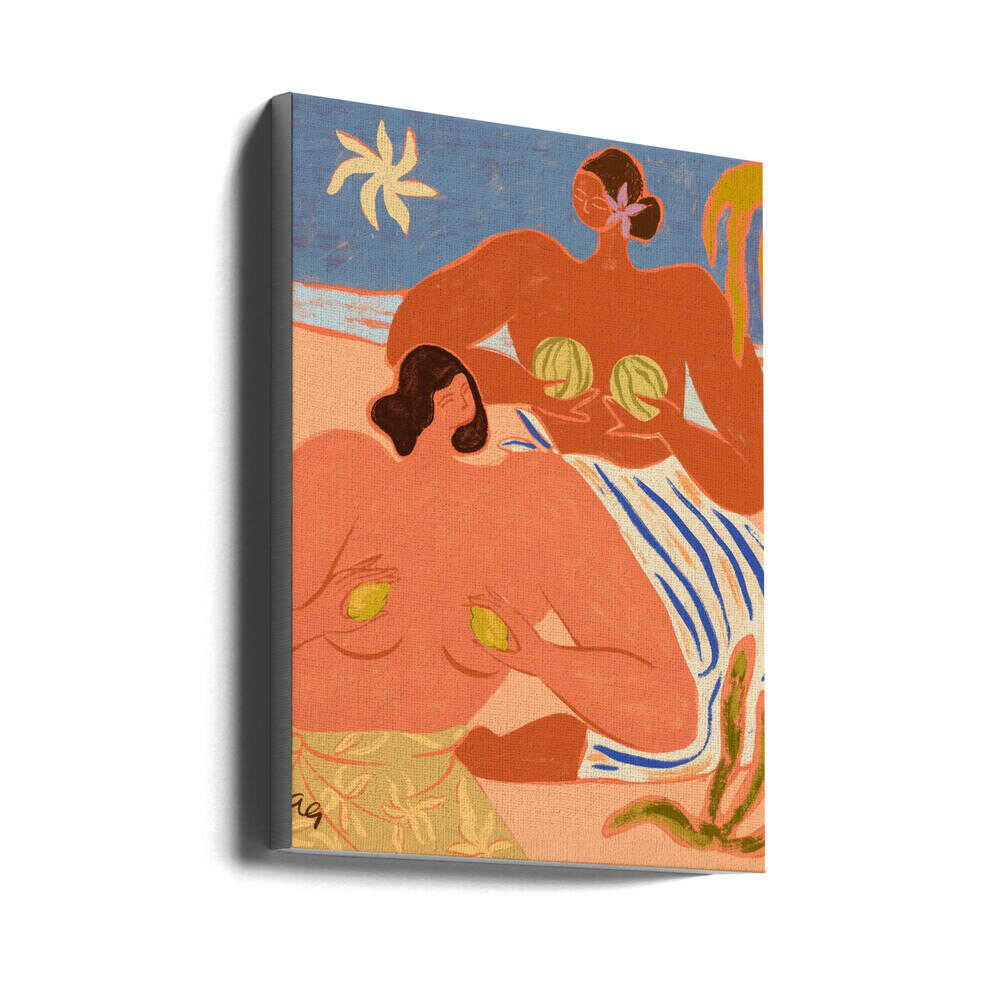 Lemon and Melon – bold summer-inspired print with citrus tones. Large poster, canvas & frames. Local production & fast shipping.