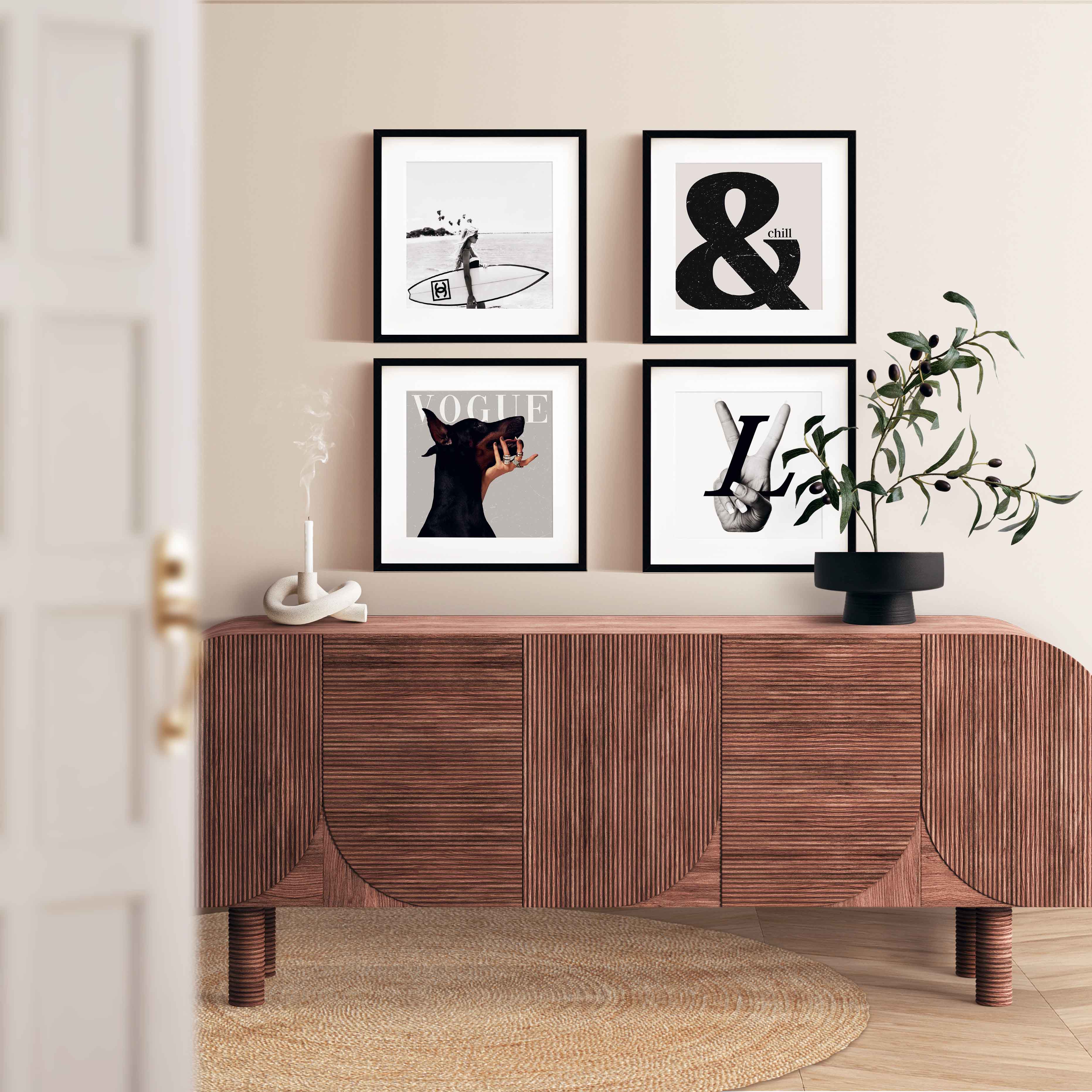 Ampersand & Symbol Poster
