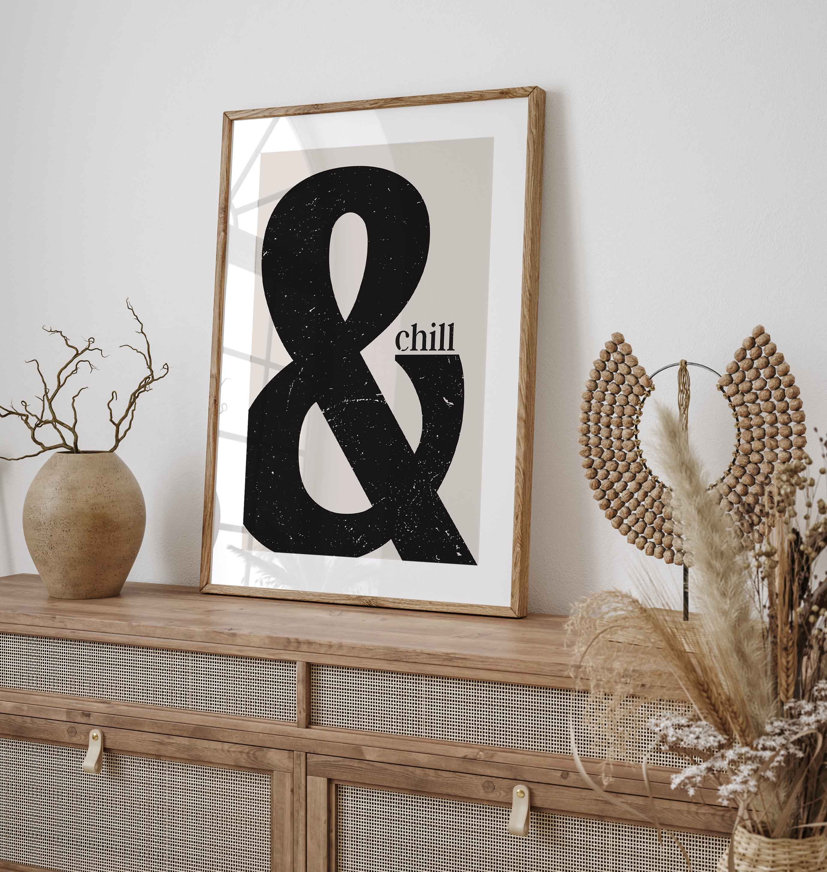 Ampersand & Symbol Poster