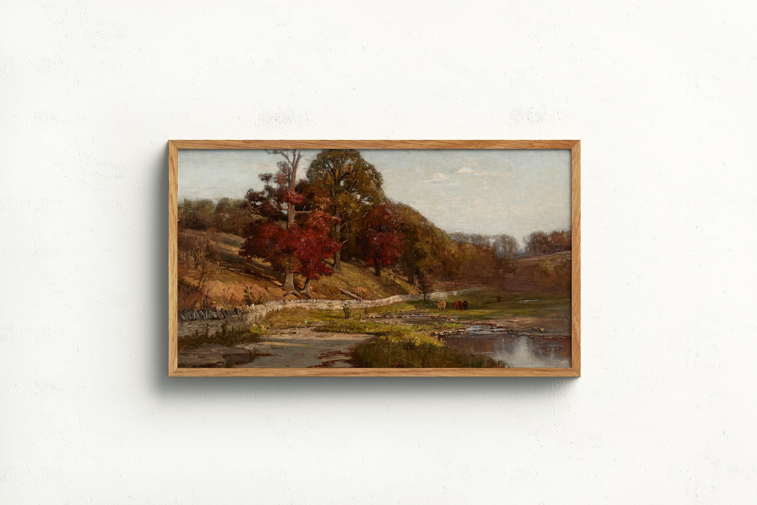 Autumn Oaks of Vernon - Theodore Clement Steele