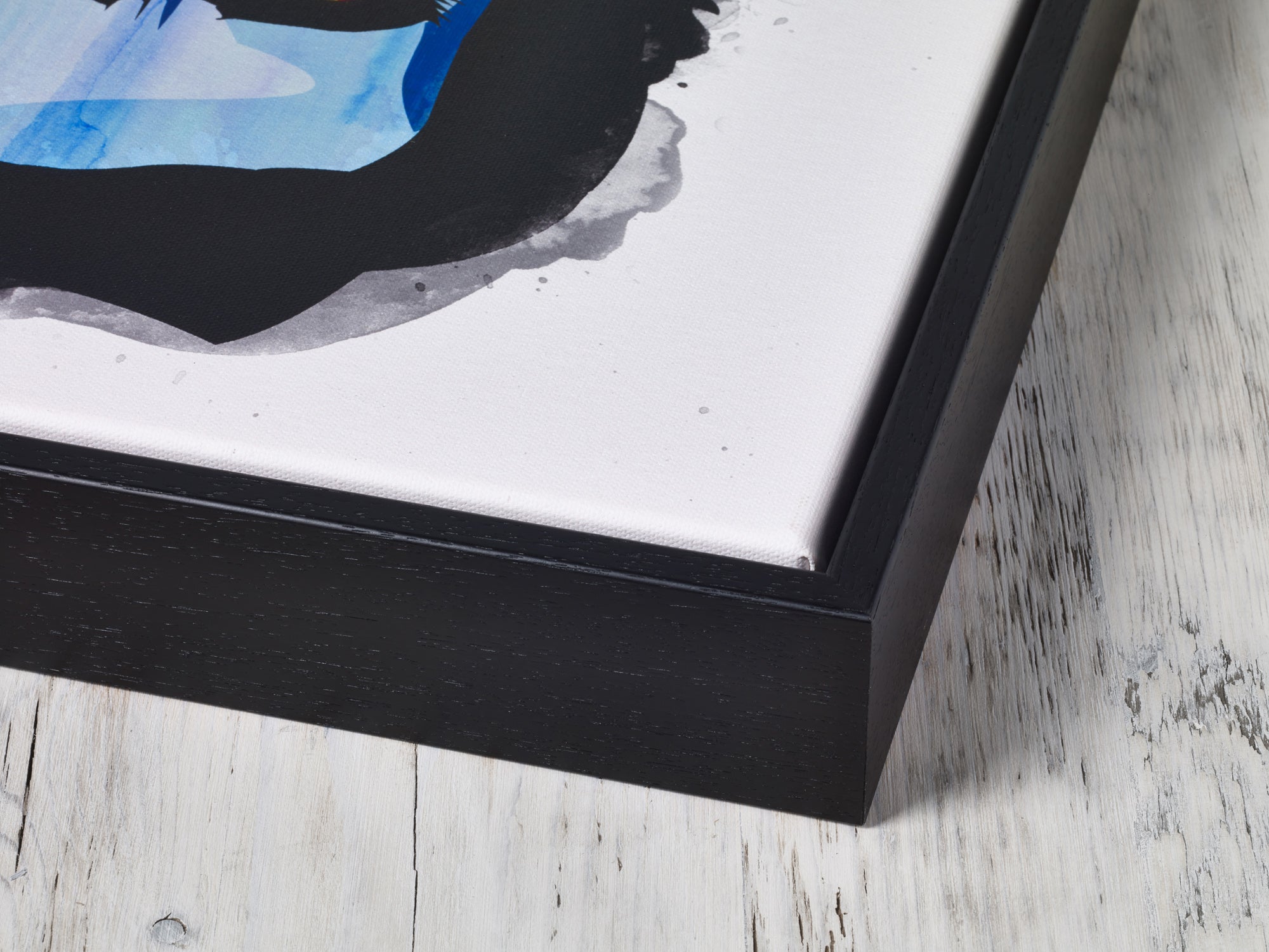 Wooden float framed canvas. Premium artist-grade canvas, solid thick framed. 6 colors choices. Free shipping to the US, UK & EU.