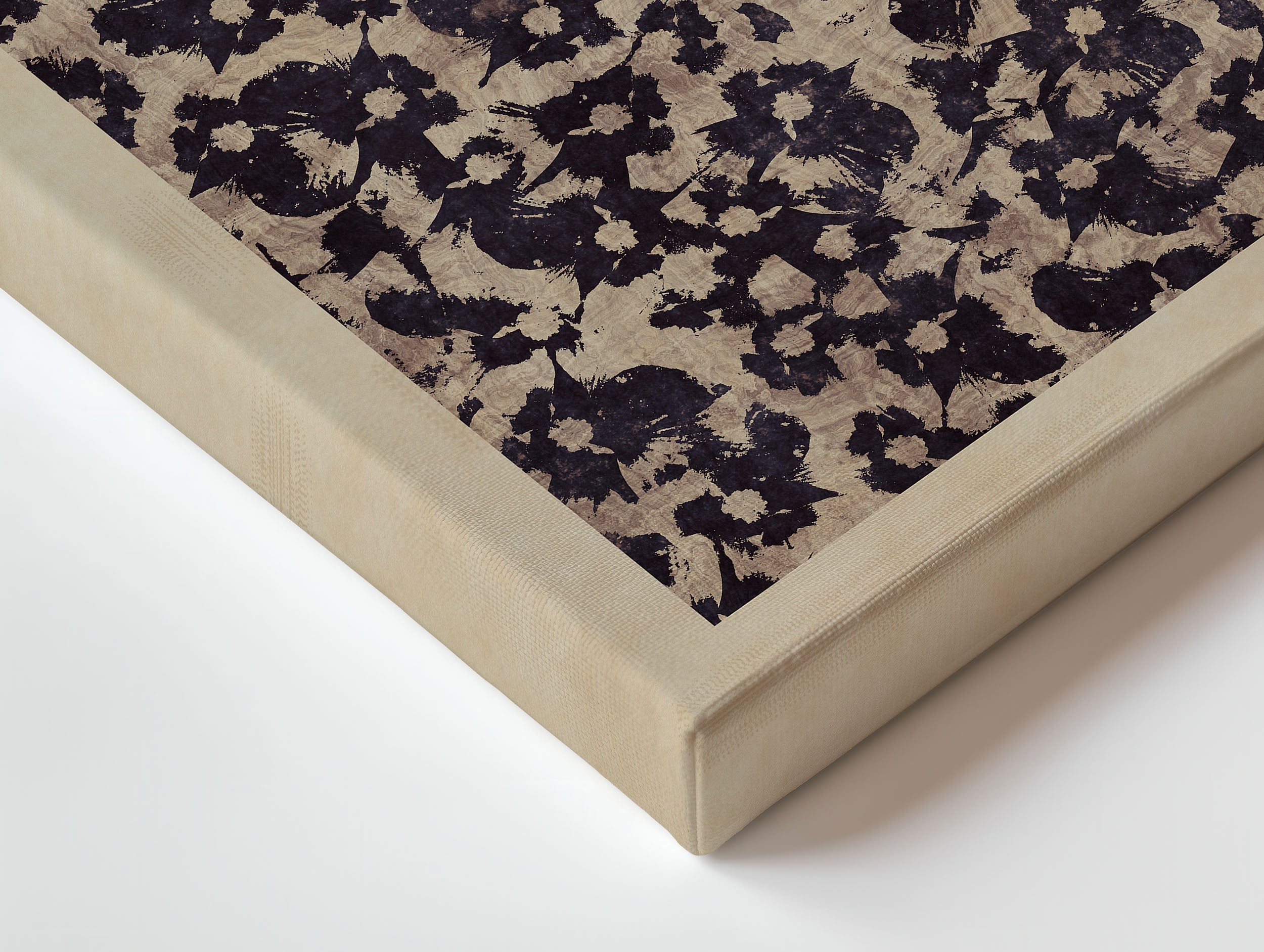 A minimal botanical study with soft texture and aged charm. The woodblock style gives it an organic, timeless feel—simple, quiet, and full of character.