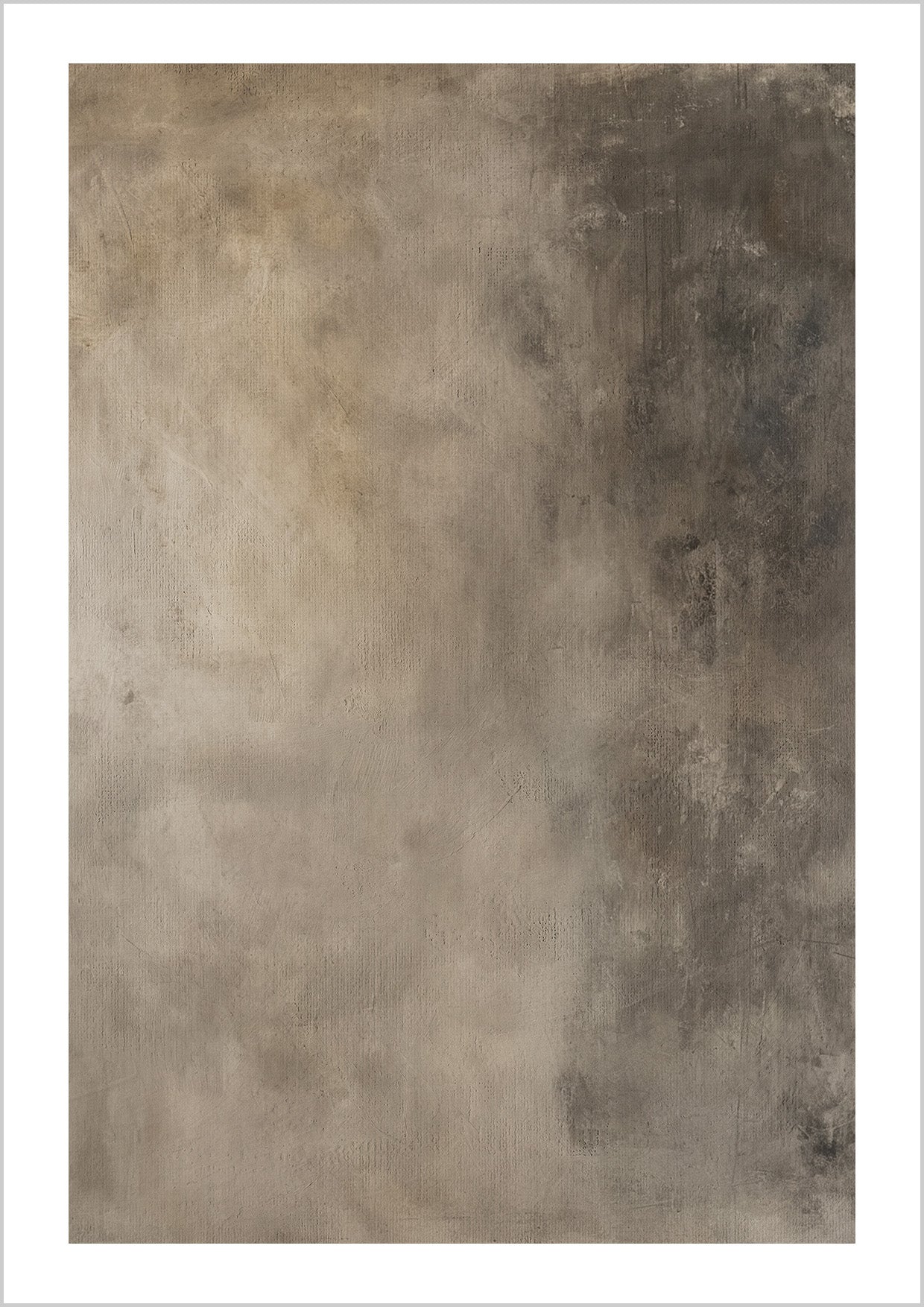 Muted Earthy Abstract Painting