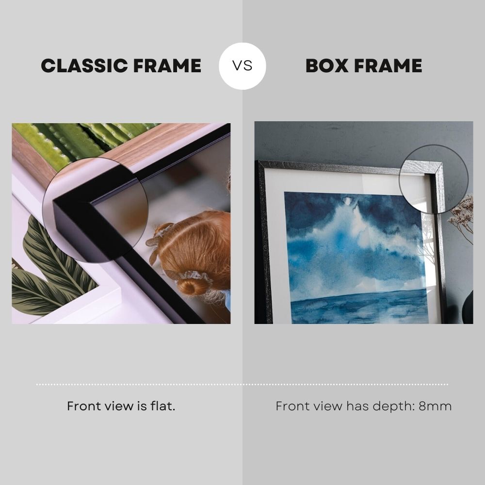Premium Wooden Box Framed Poster