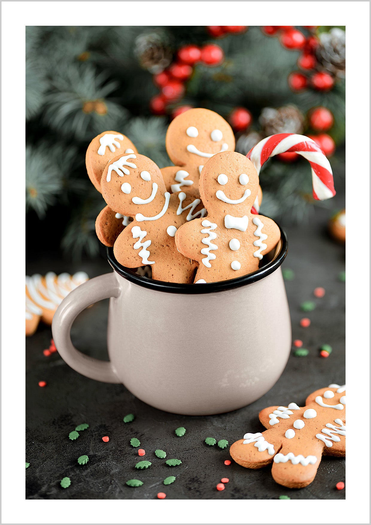 Gingerbread Cookies Poster
