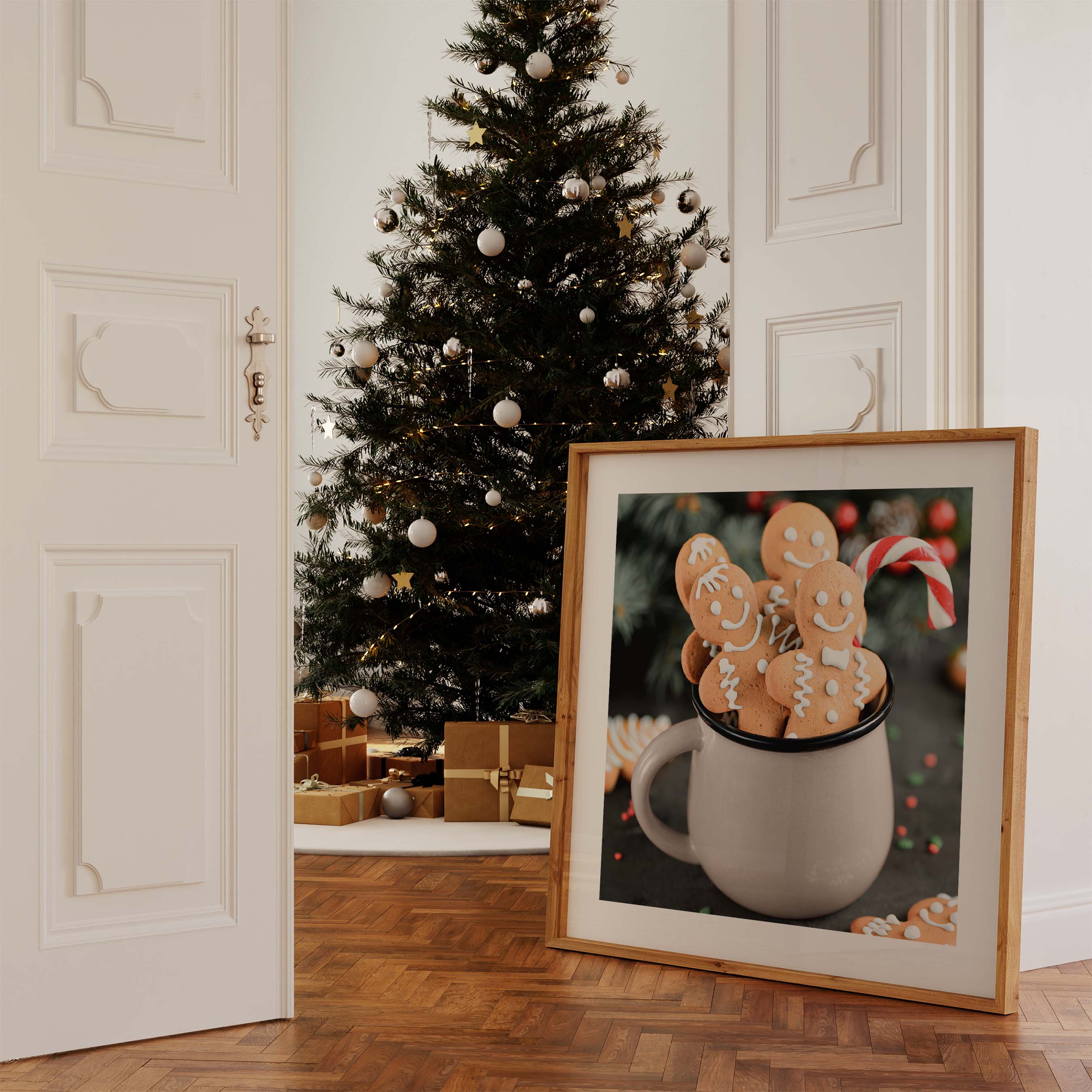 Gingerbread Cookies Poster