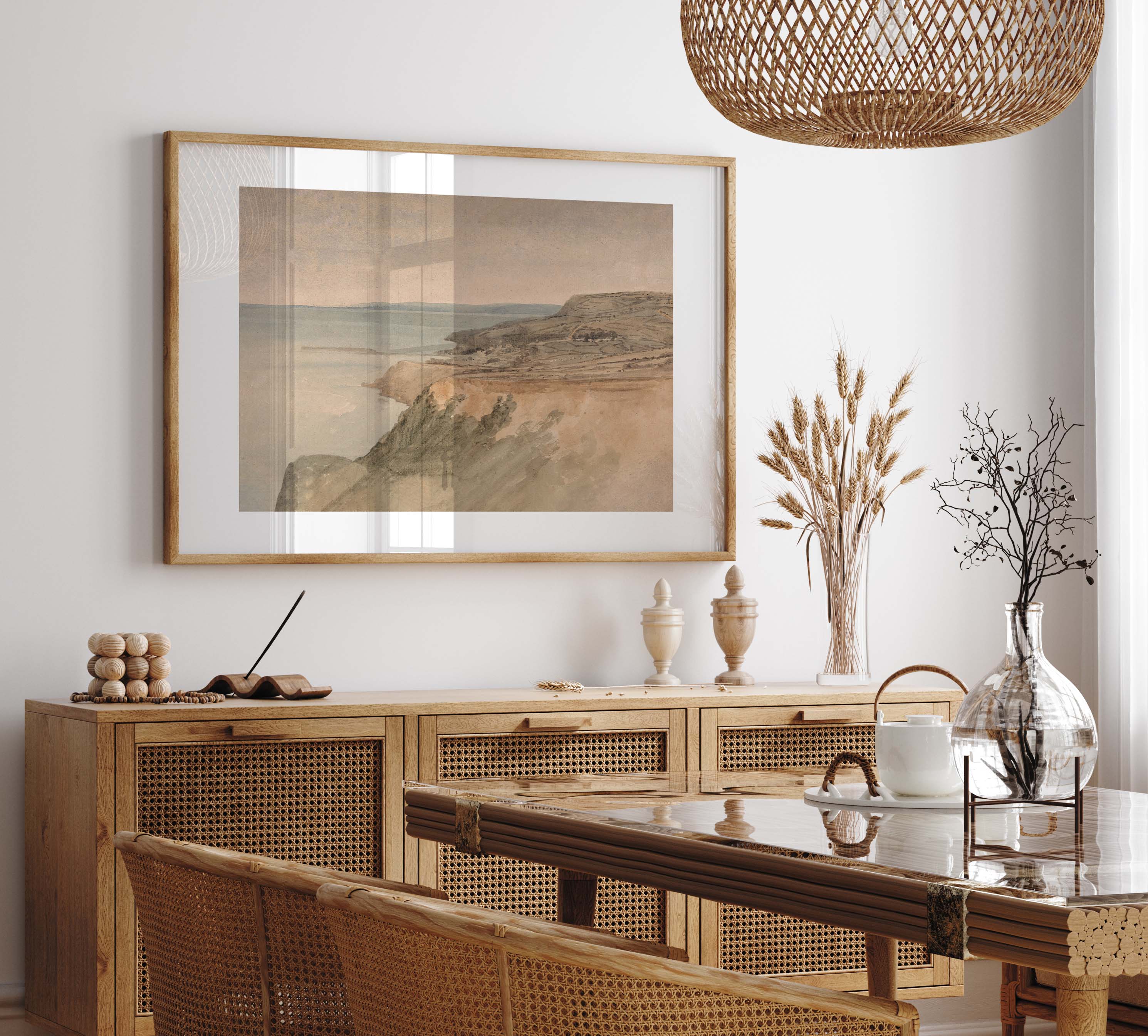 Lyme Regis Dorset painting by Thomas Girtin