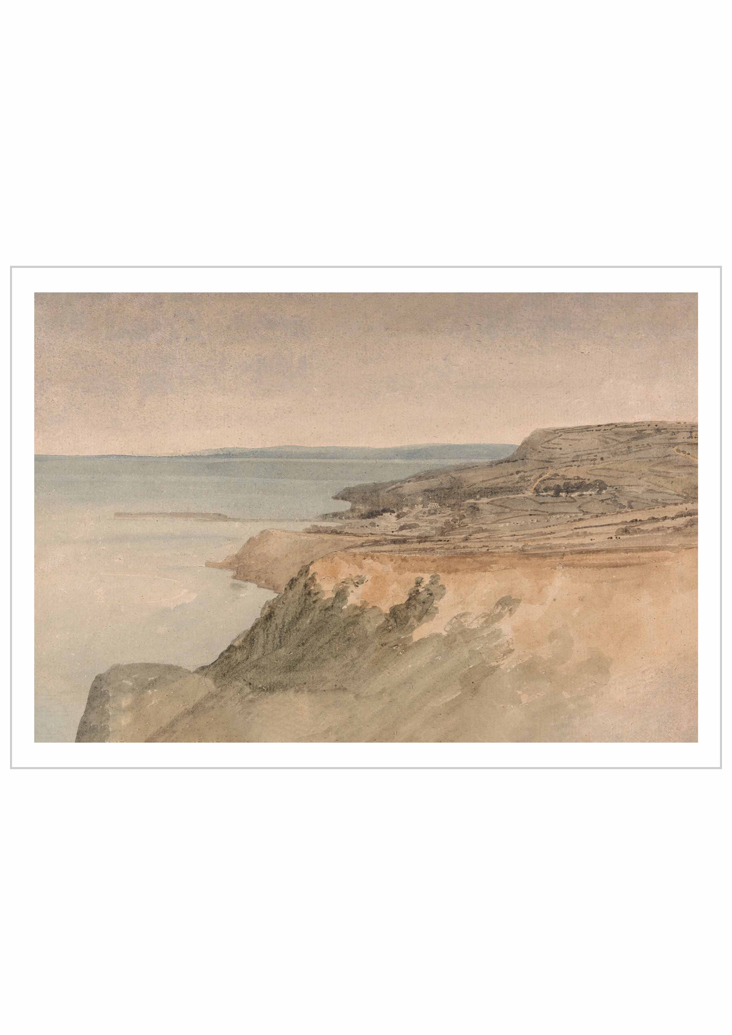 Lyme Regis Dorset painting by Thomas Girtin