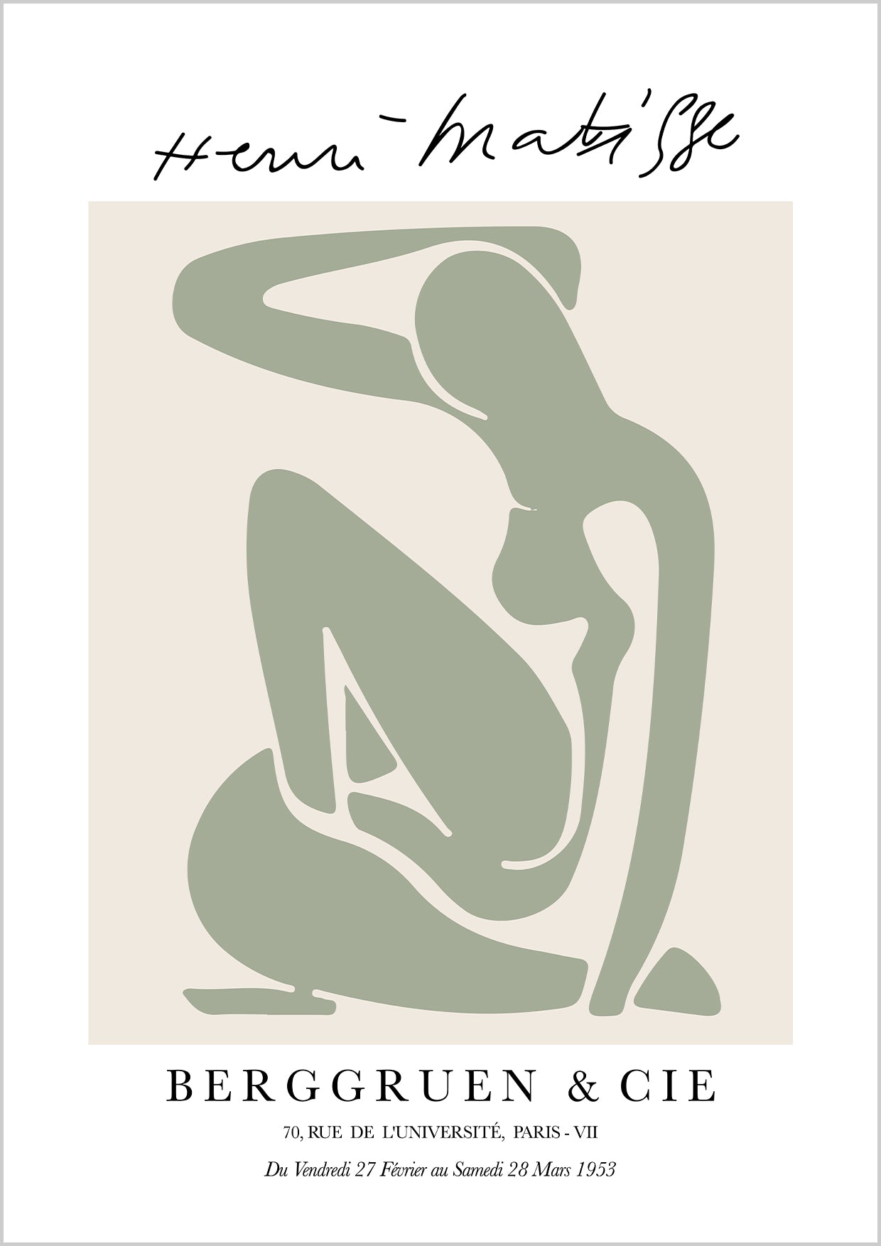 Matisse BERGGRUEN & CIE - The Green Cut-Outs