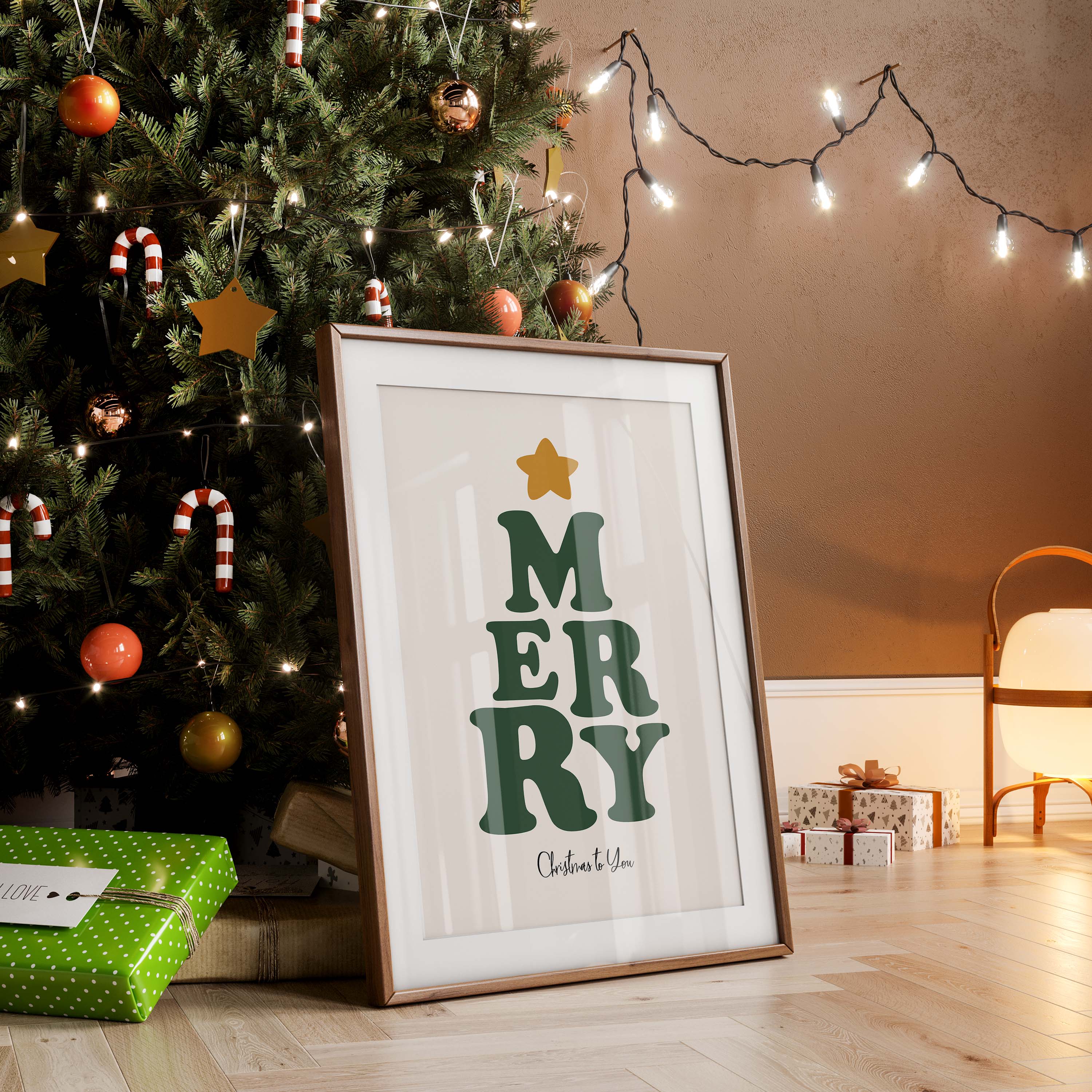 Merry Poster