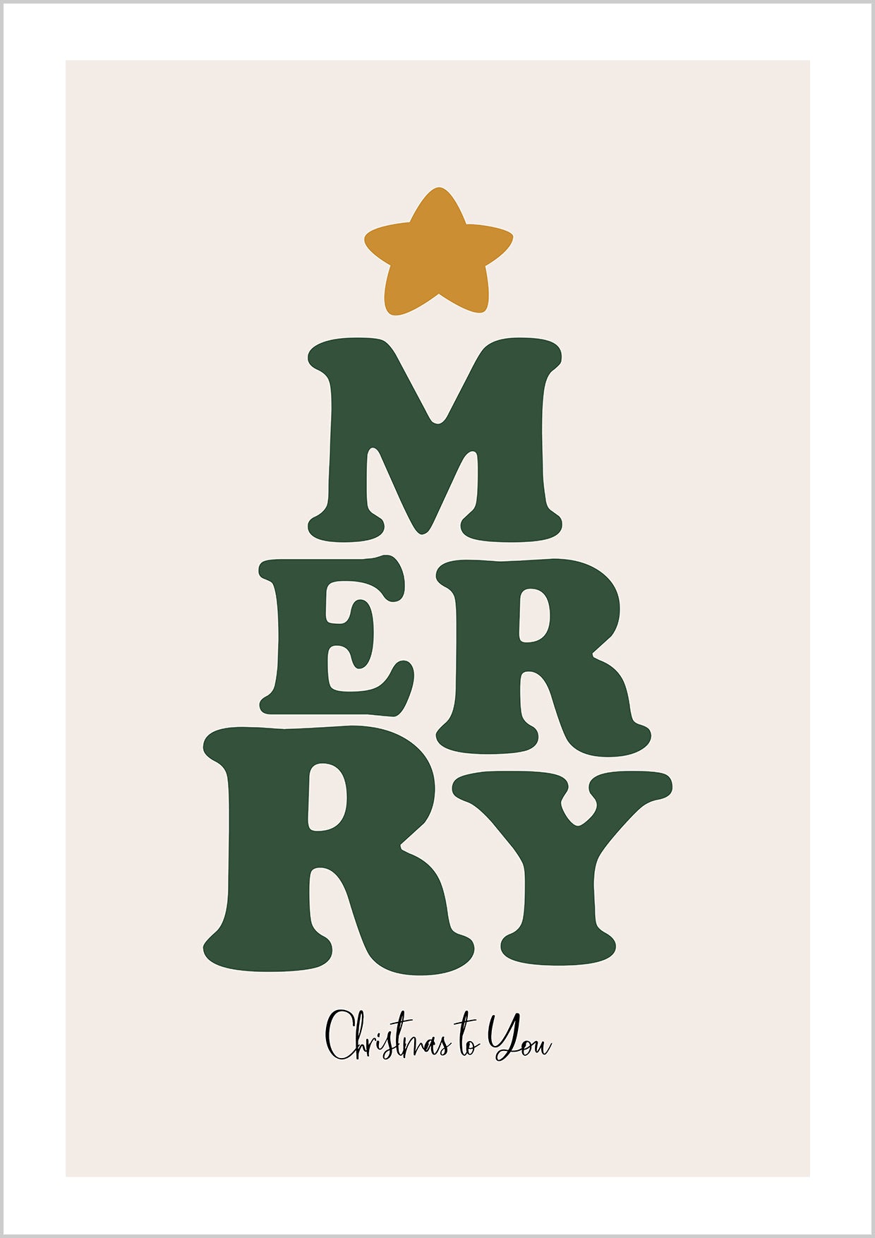 Merry Poster