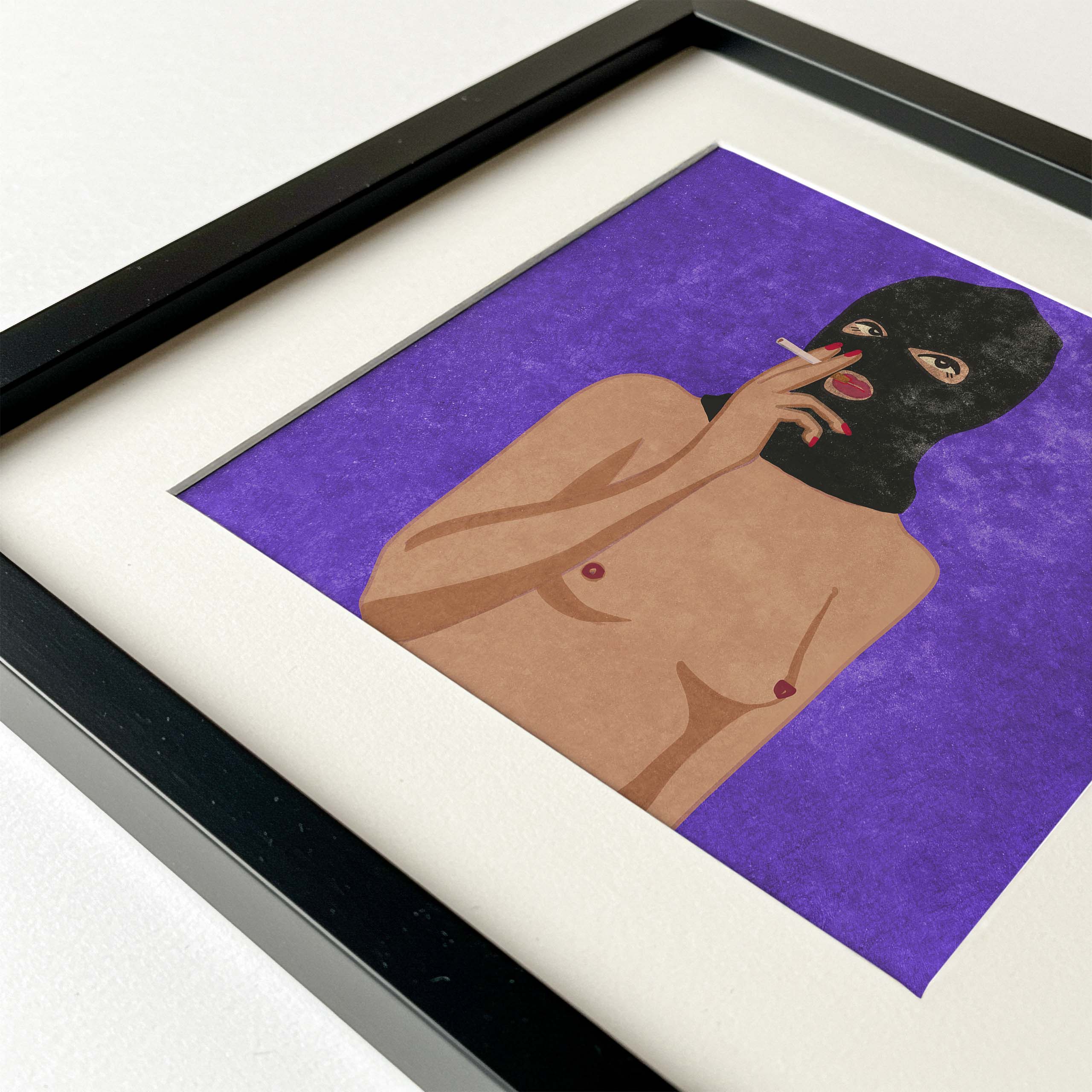 Fearless and unapologetic. A striking piece that celebrates freedom and power.
Art by Raissa Oltmanns