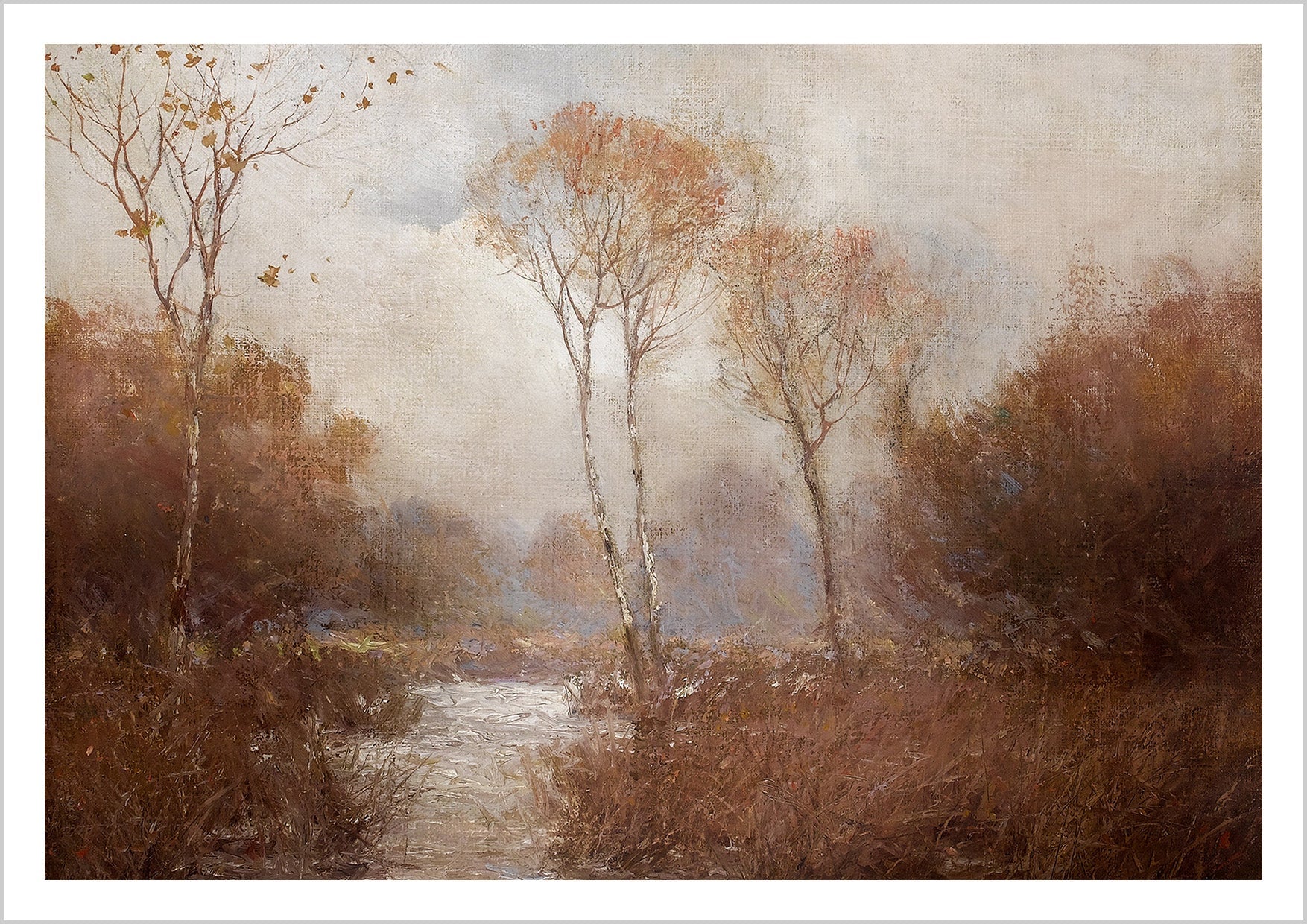 Autumn October Mists Painting - Julian Onderdonk