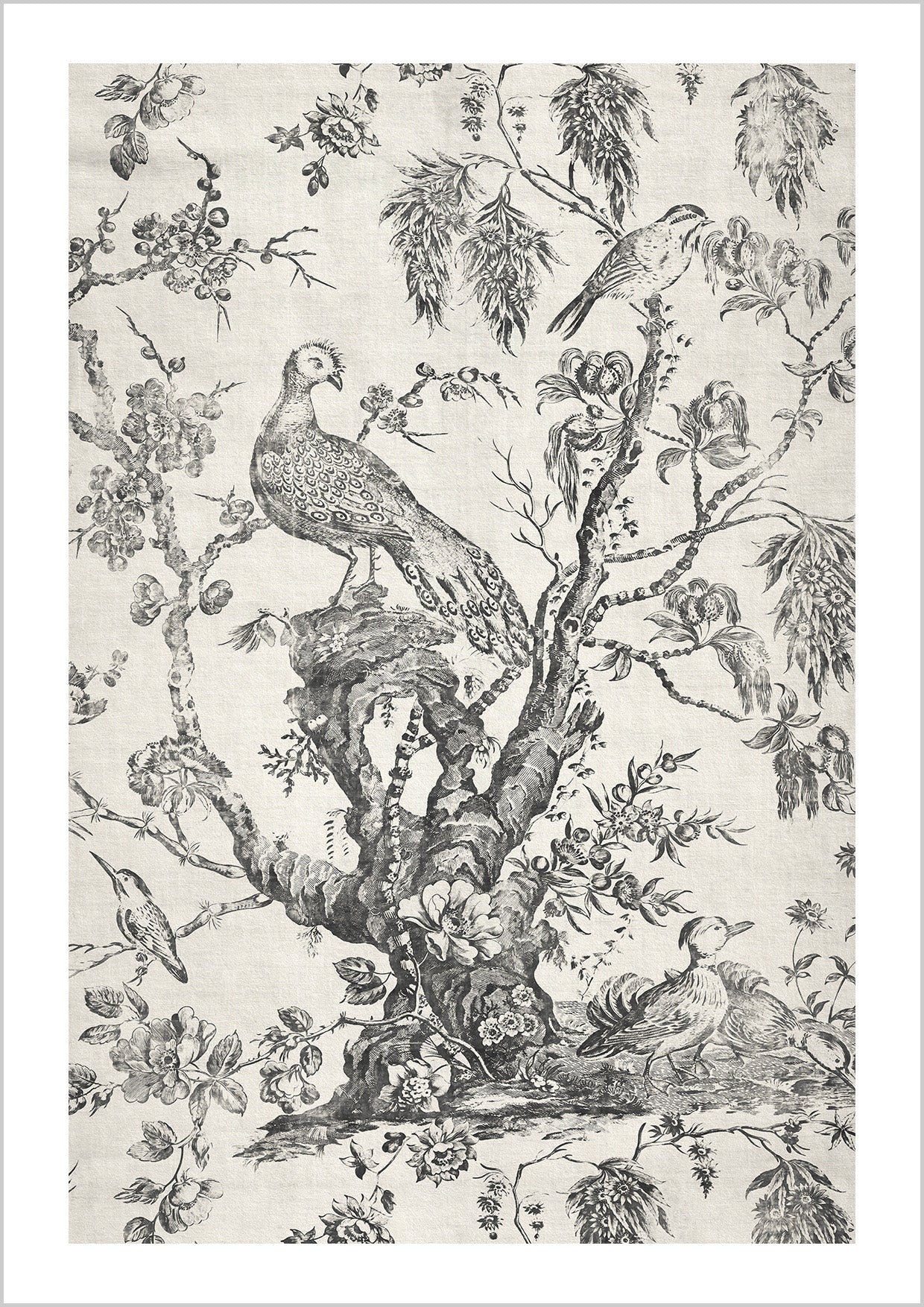 Toile de Jouy - Vintage French Tapestry