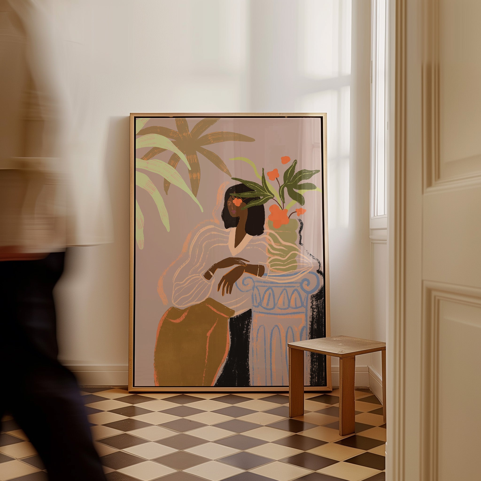 Waiting Woman - Arty Guava