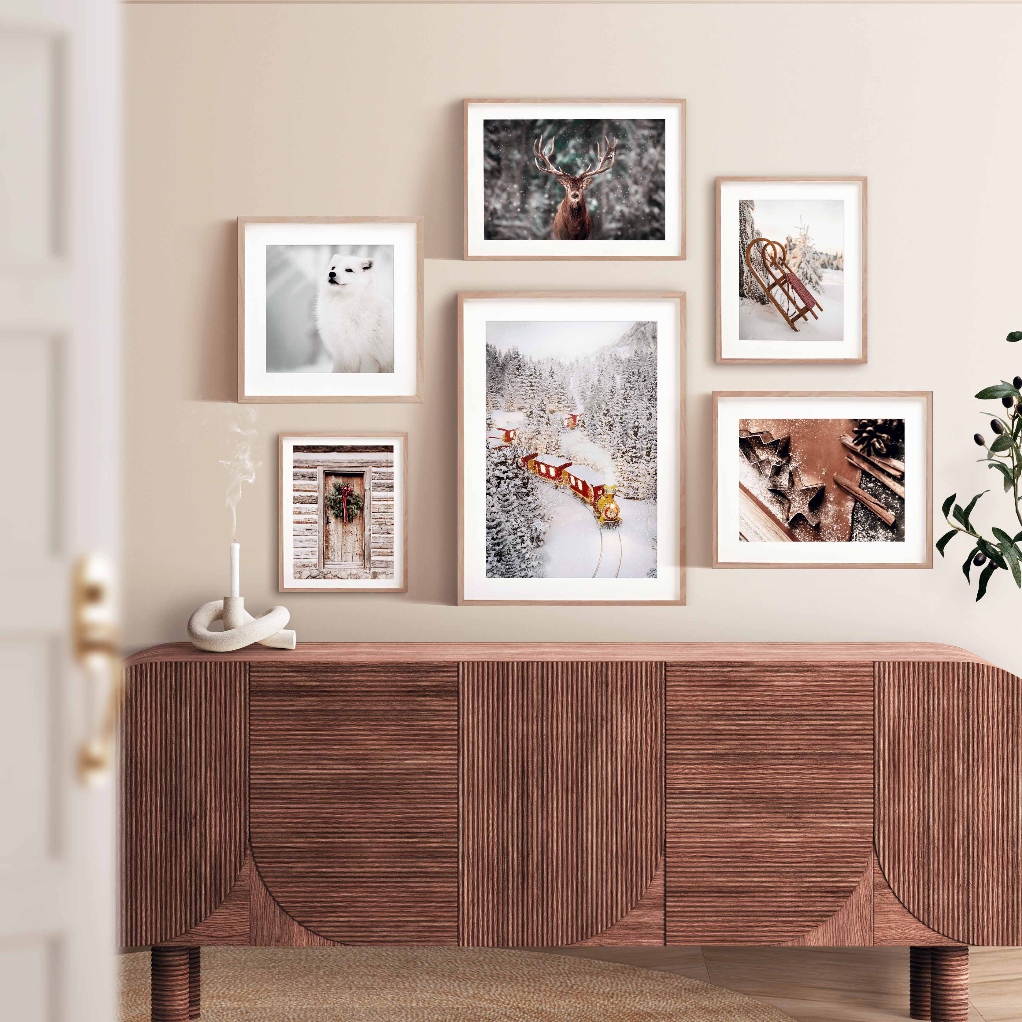 Winter Sleigh Poster