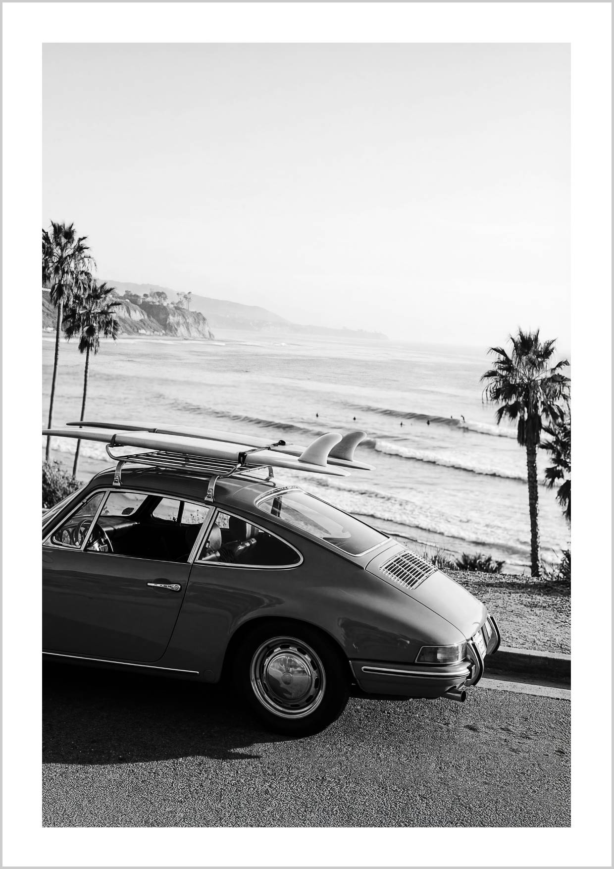 California Coast Vibes - Fashion & Automotive collection art print