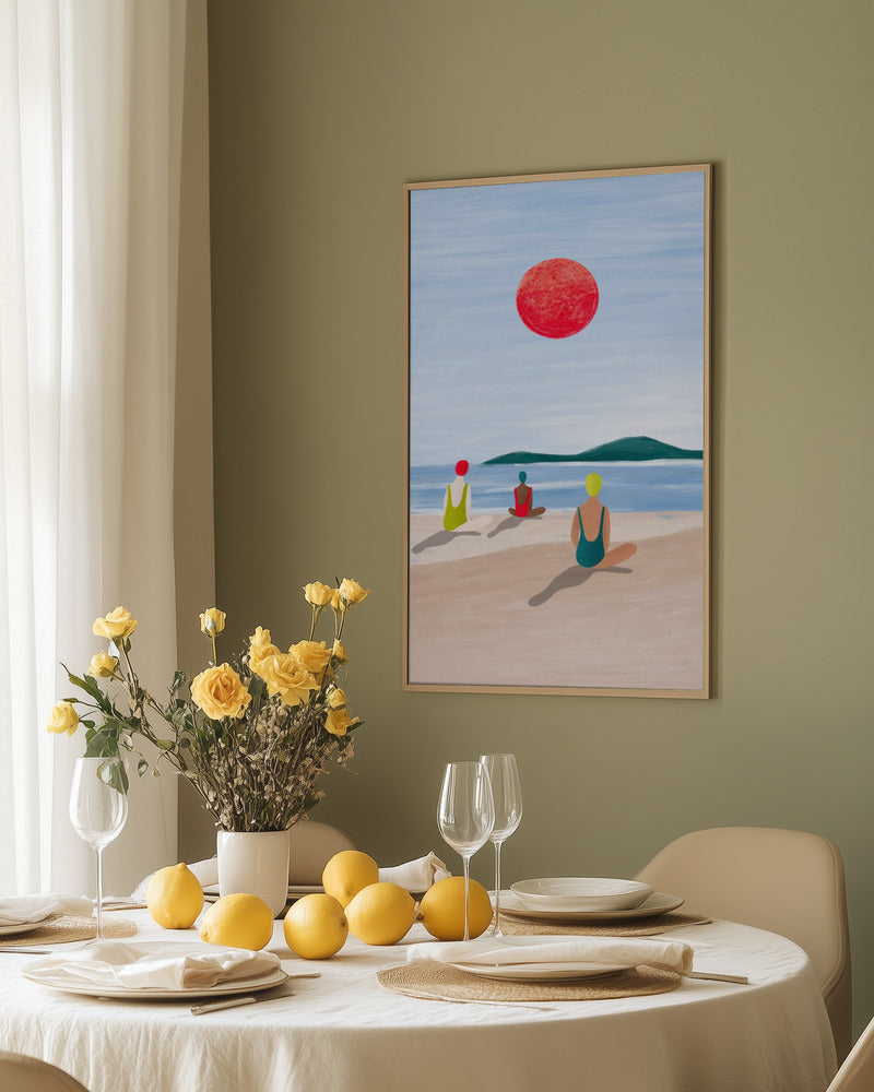 Serene Beach Moments