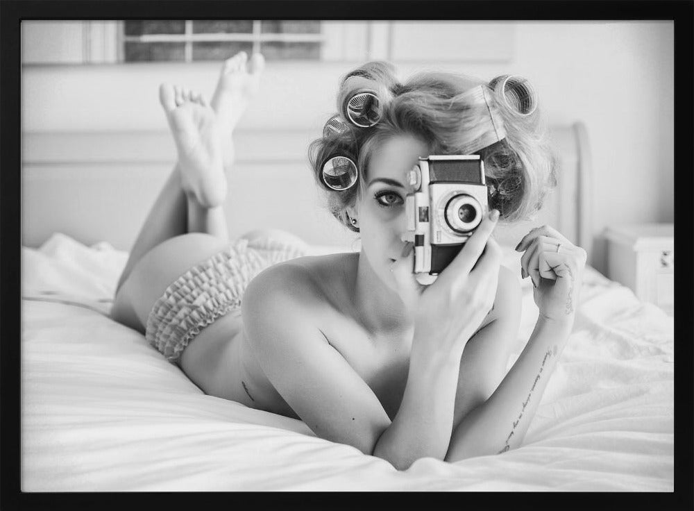 Vintage Camera Portrait