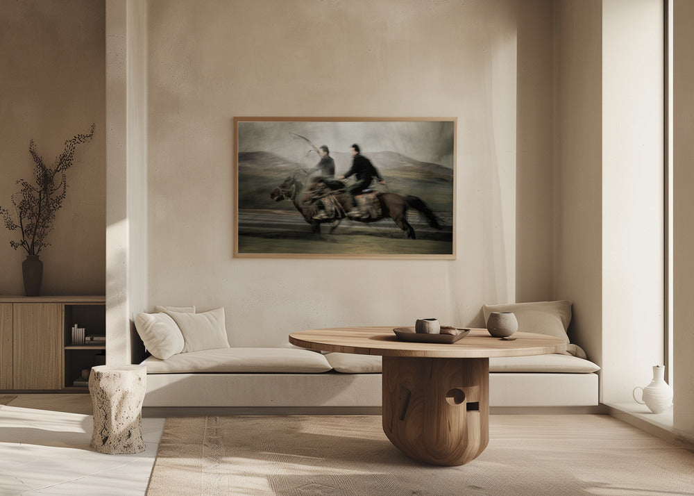 Galloping Horse Riders