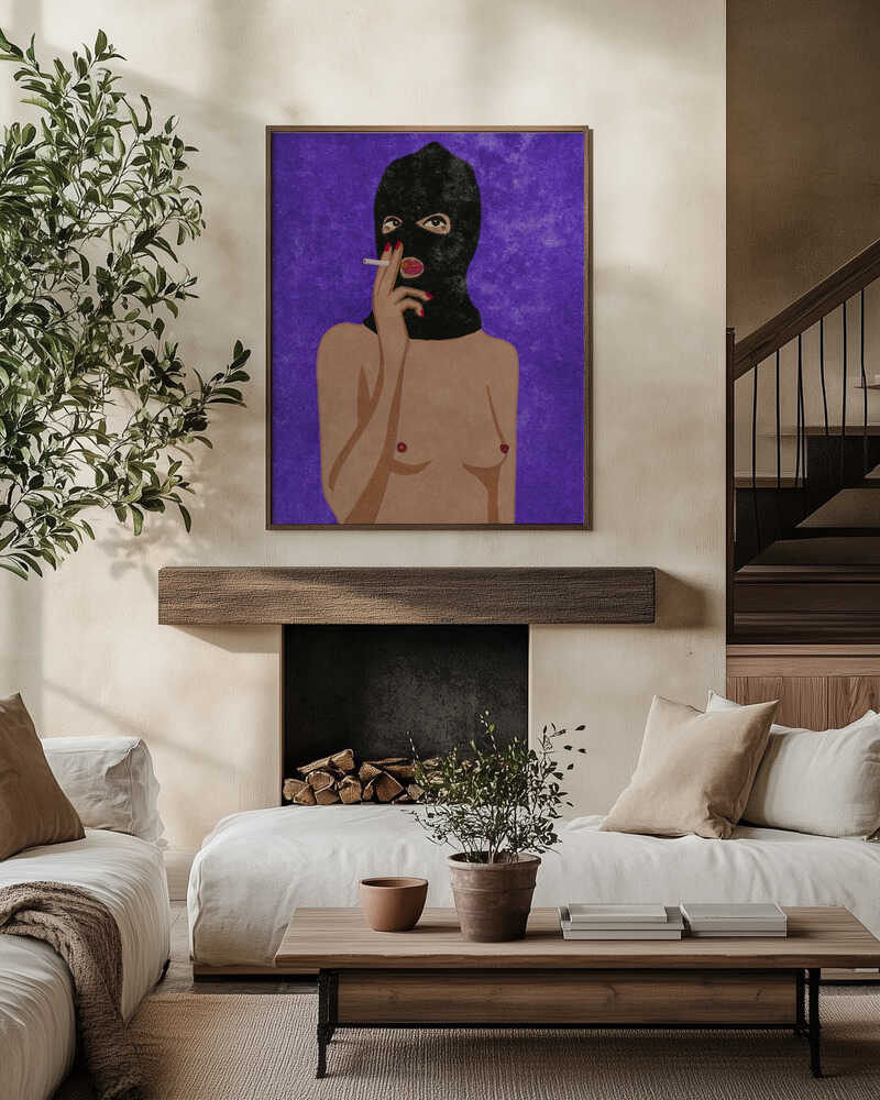 Fearless and unapologetic. A striking piece that celebrates freedom and power.
Art by Raissa Oltmanns