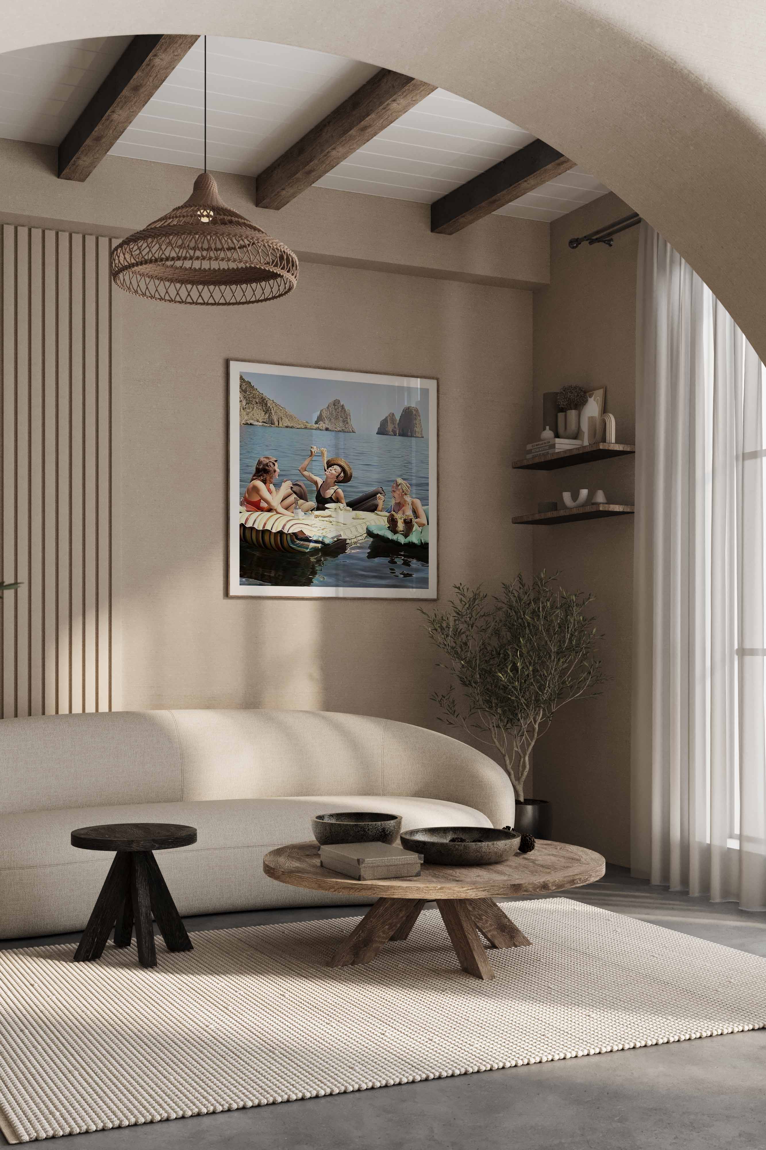 Three Women Spaghetti Landscape Poster