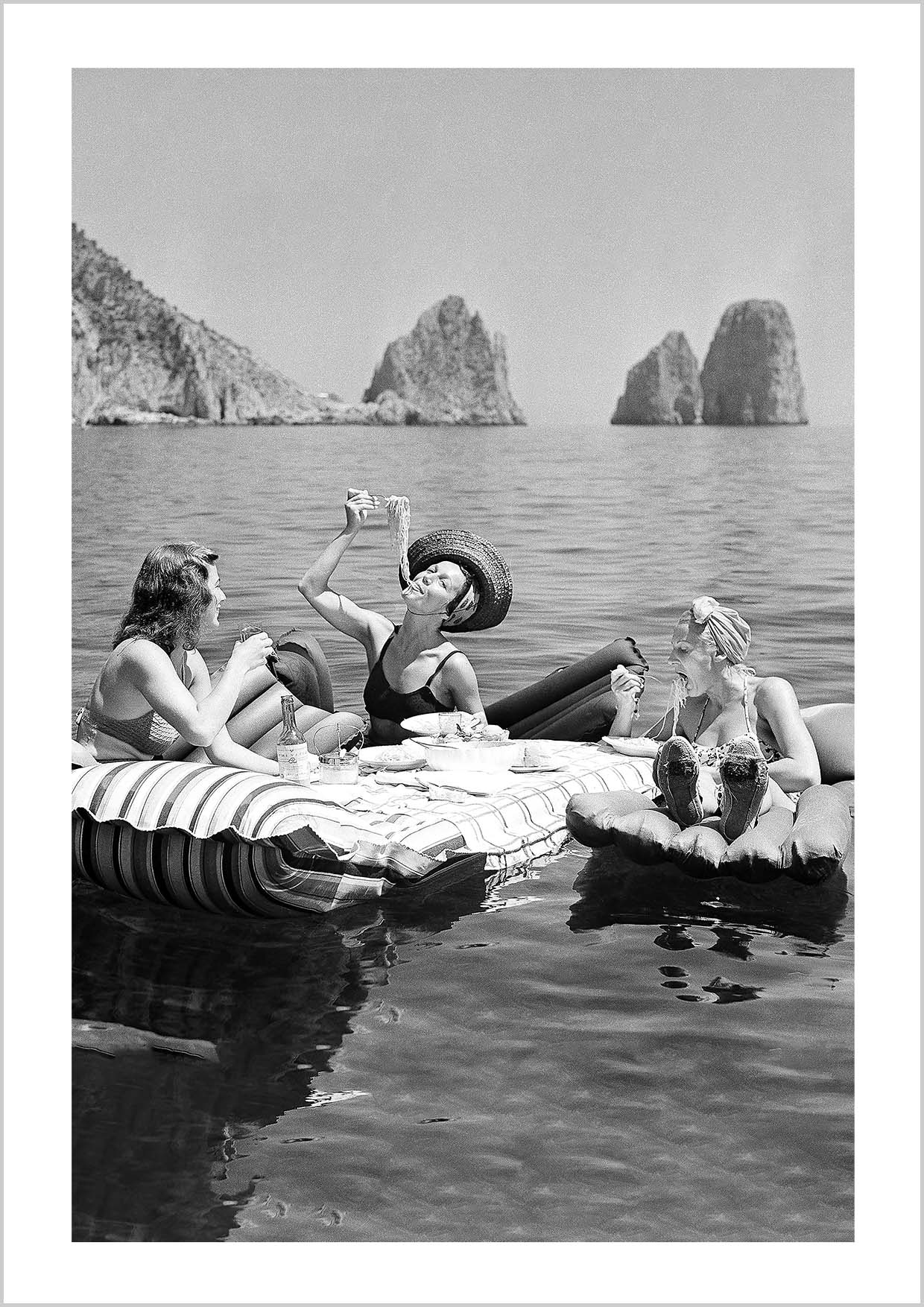Three Women Spaghetti vertical Poster