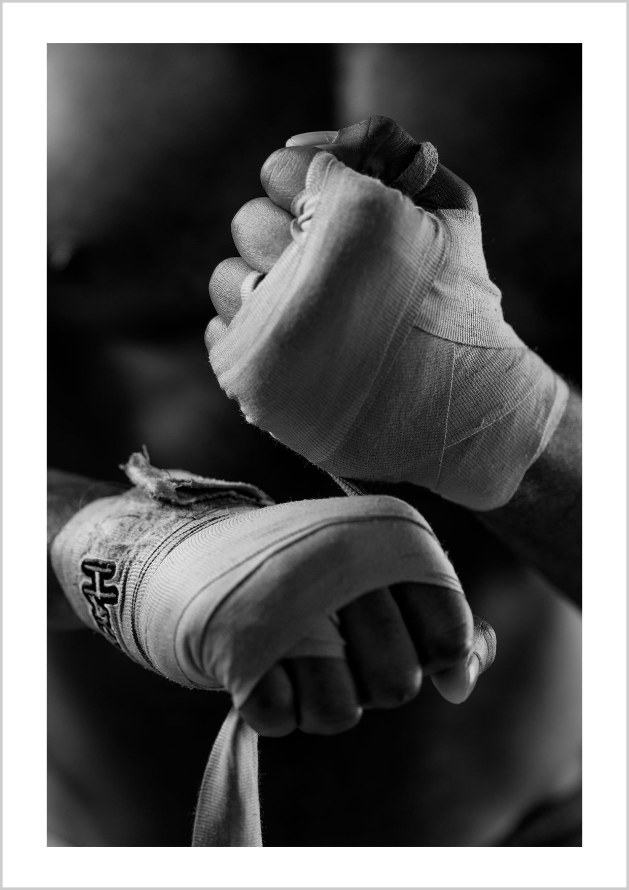 Wrapping before boxing