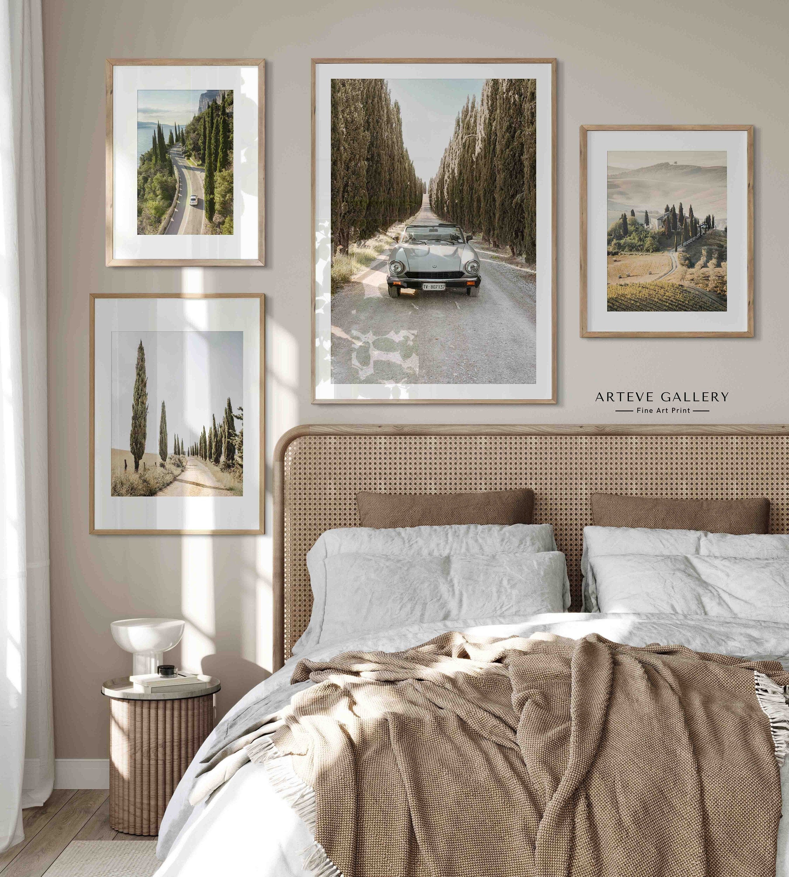 Iconic photography of Gardesana road, lake Garda, Lombardy, Italy.