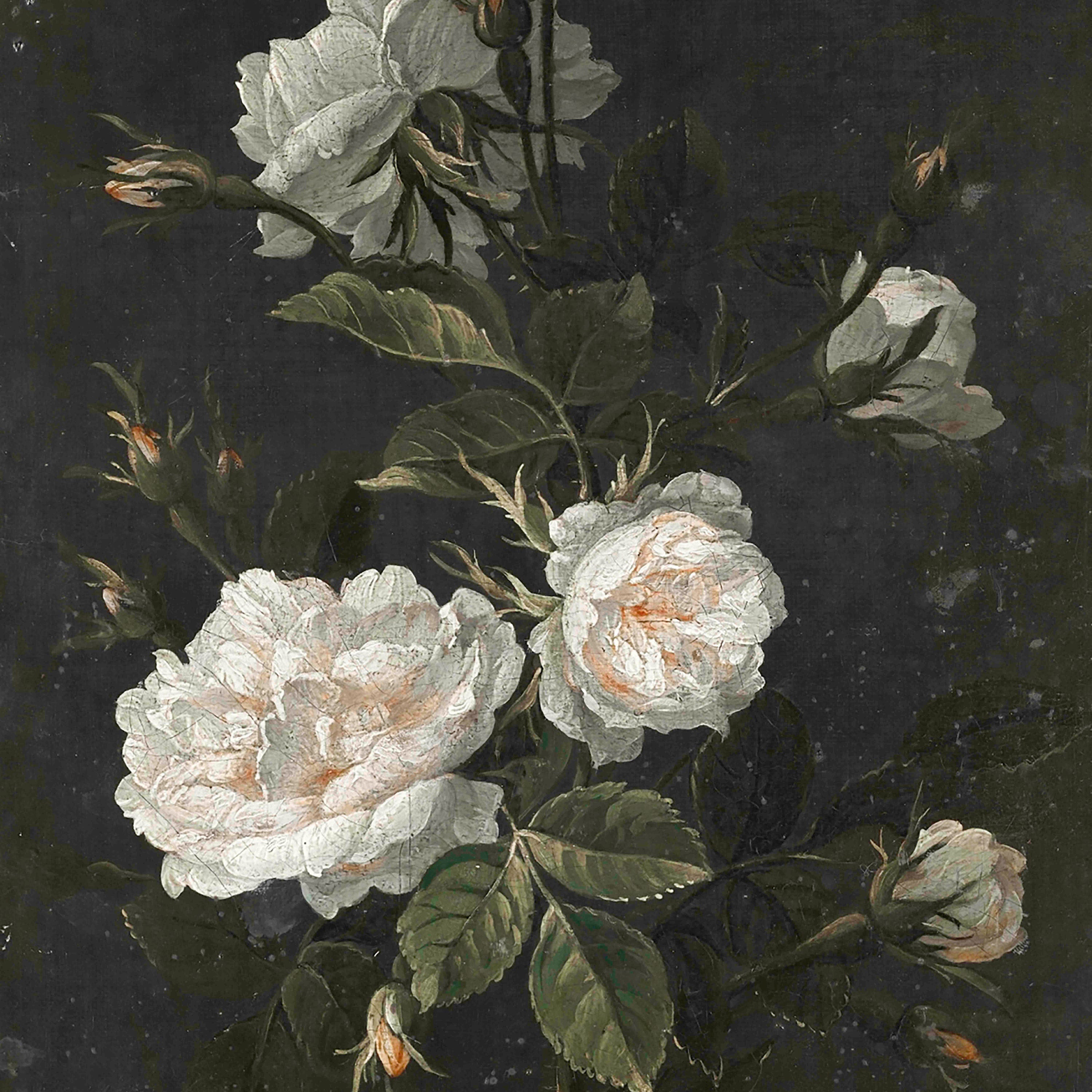 Still Life Roses was painted by the French artist Antoine Monnoyer during the 19th century