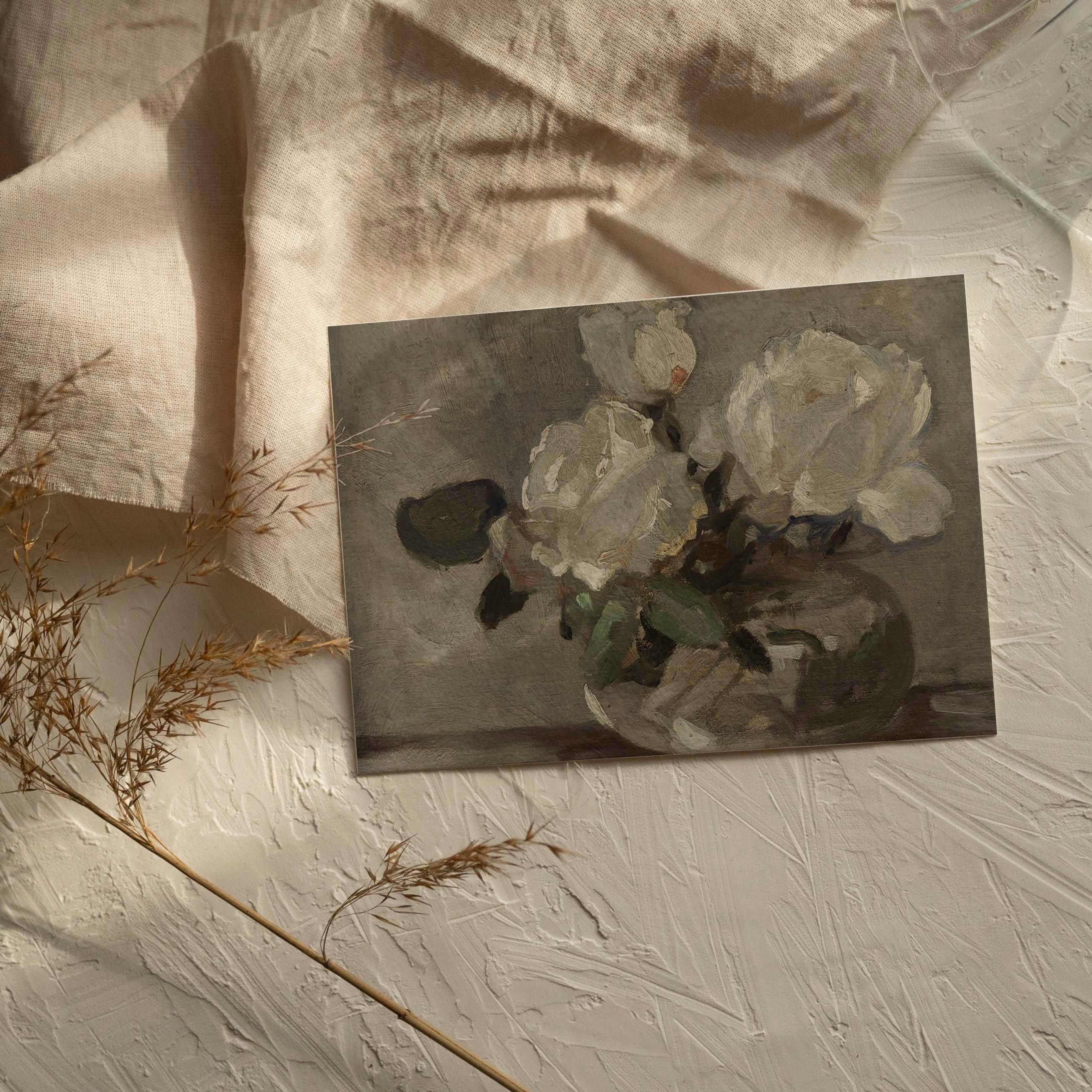 The original artwork " Still Life Flower" was painted by the German artist Alexander Koester