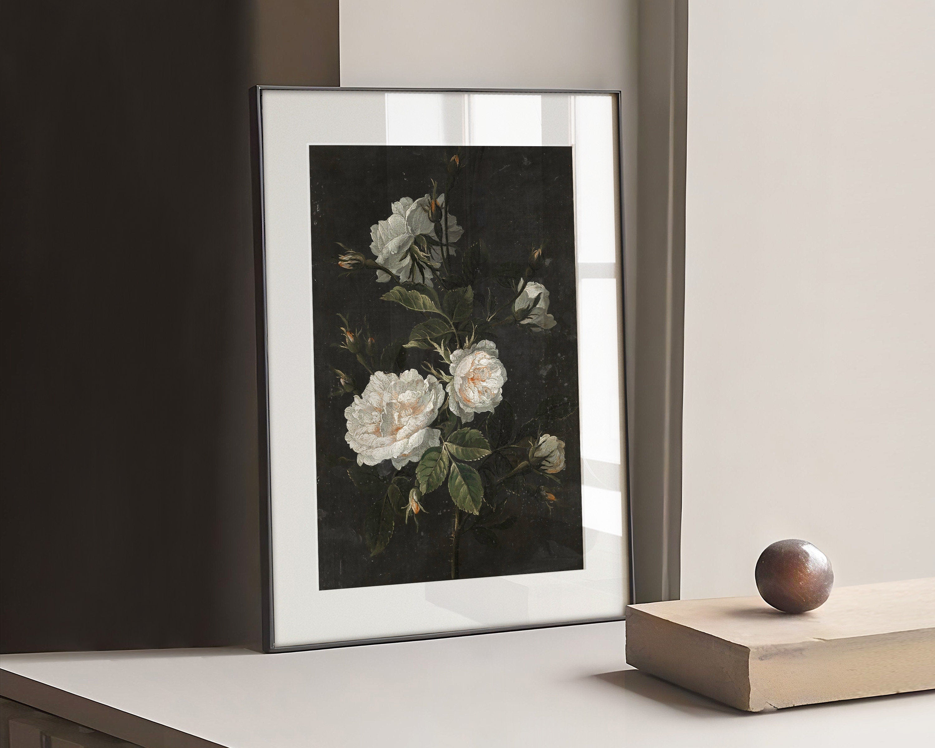 Still Life Roses was painted by the French artist Antoine Monnoyer during the 19th century