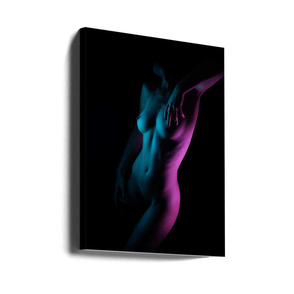 Neon Form Print