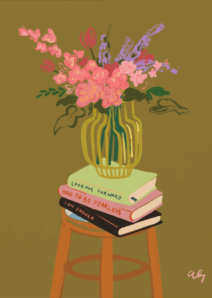 Vase floral