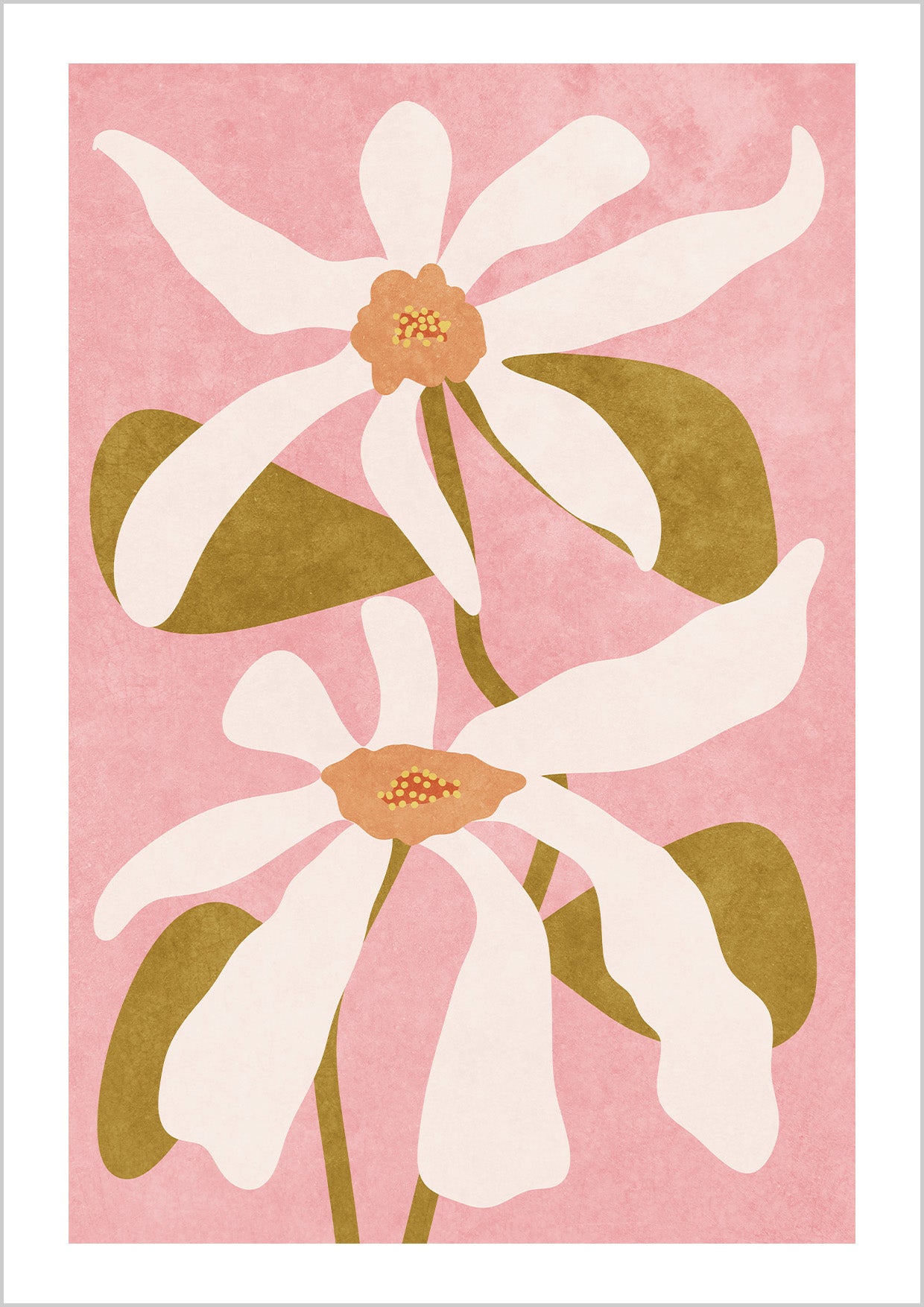 Fleurs abstraites