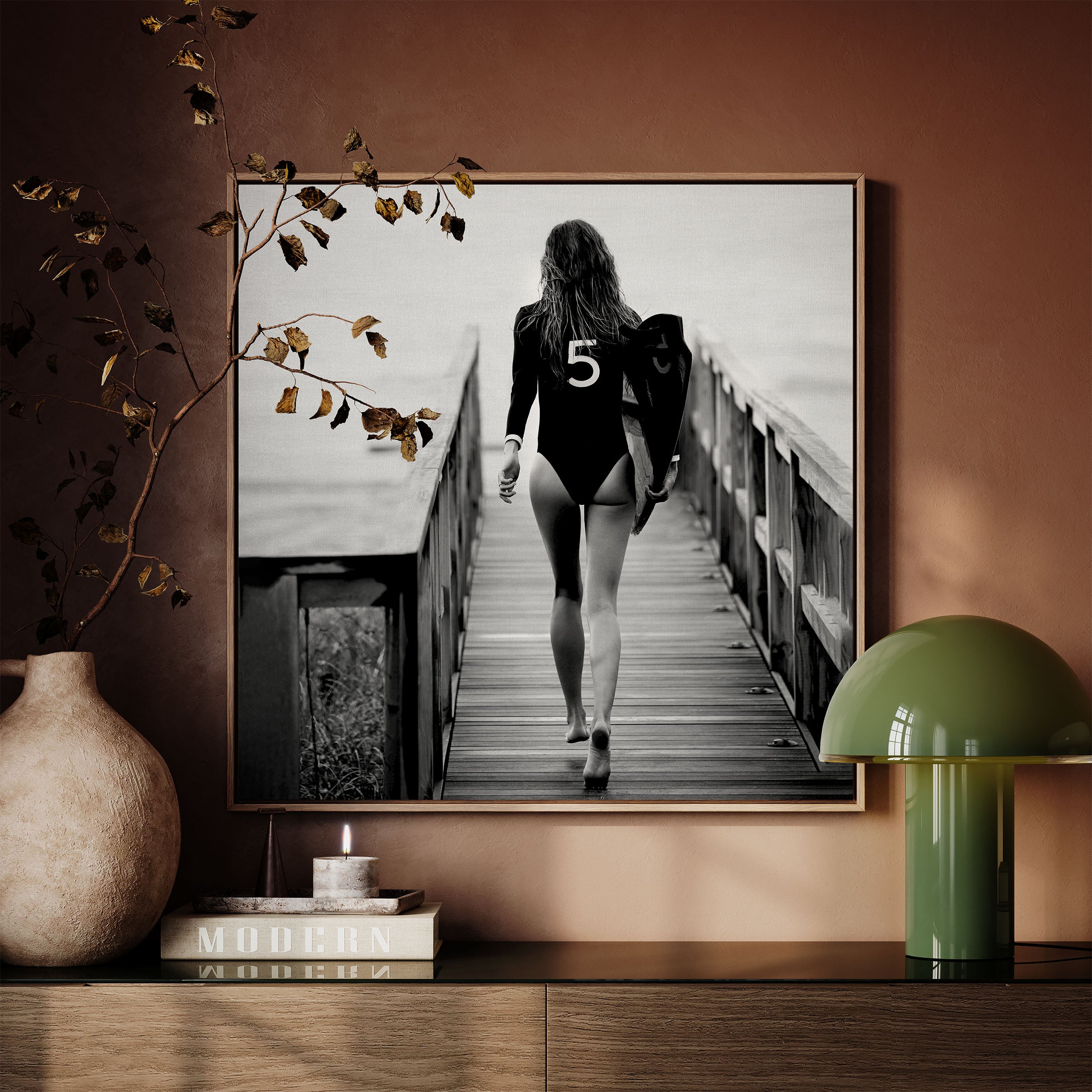 Chanel N0 5 Gisele Bundchen Poster
