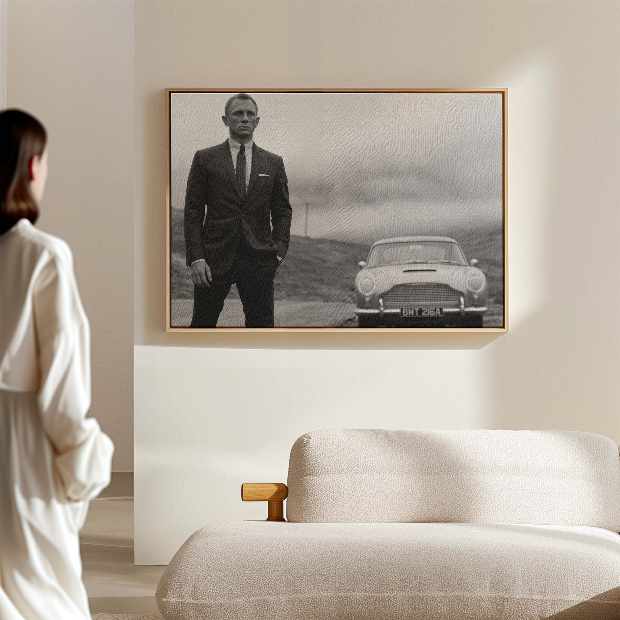 Daniel Craig as 007 Film Poster