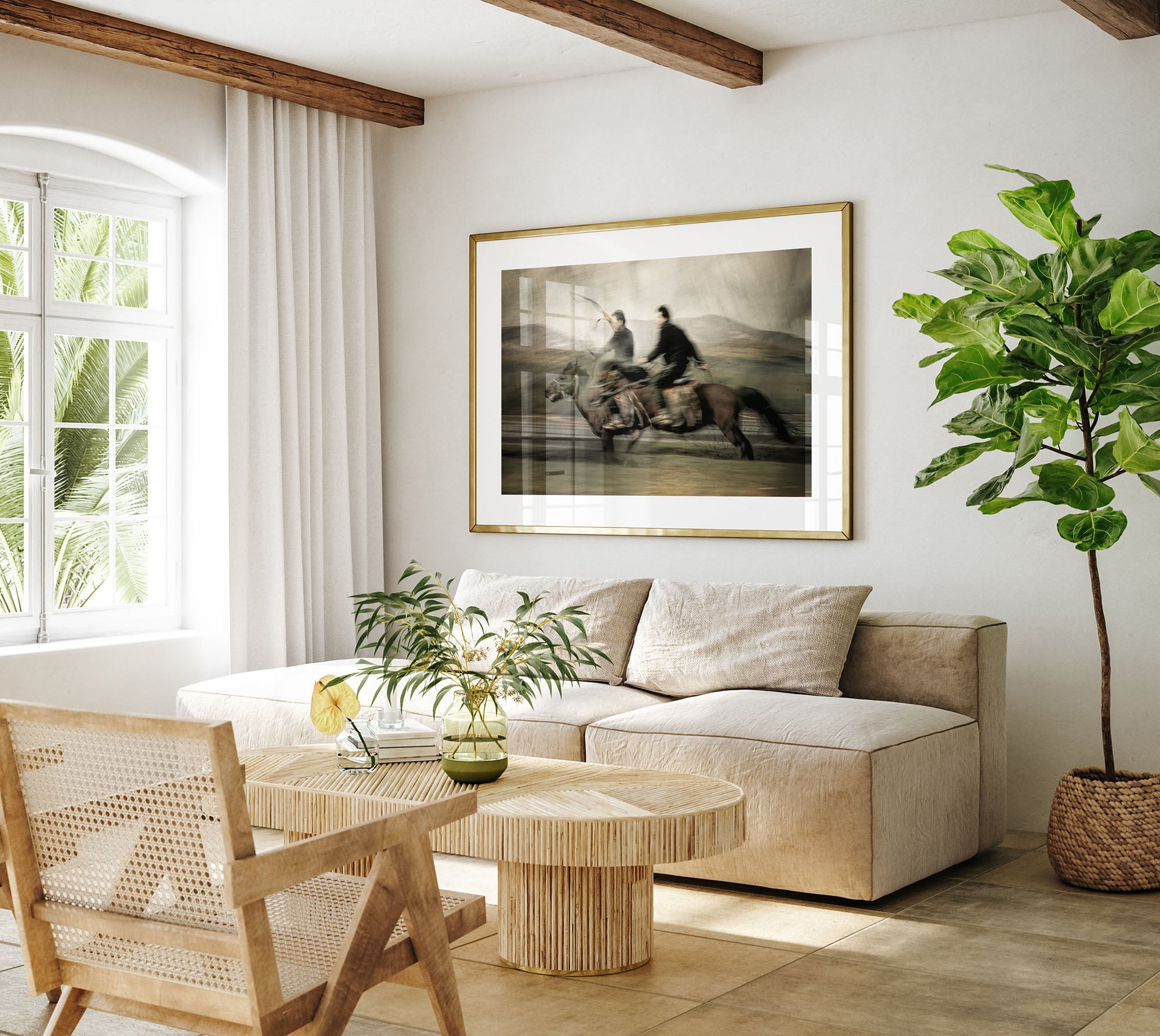 Galloping Horse Riders