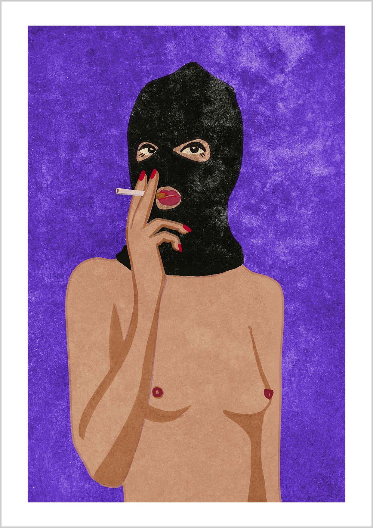 Fearless and unapologetic. A striking piece that celebrates freedom and power.
Art by Raissa Oltmanns