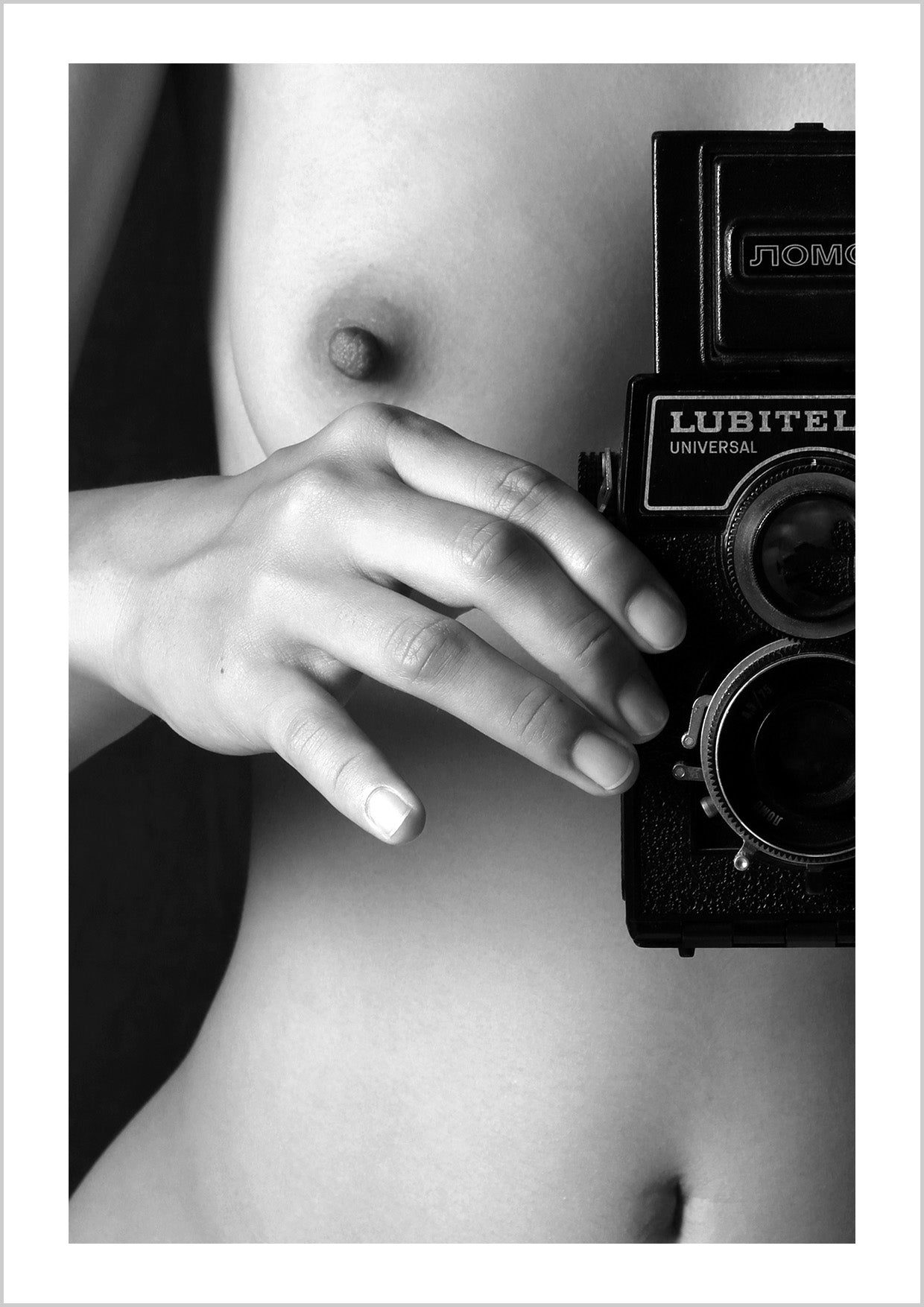 Main de photographe