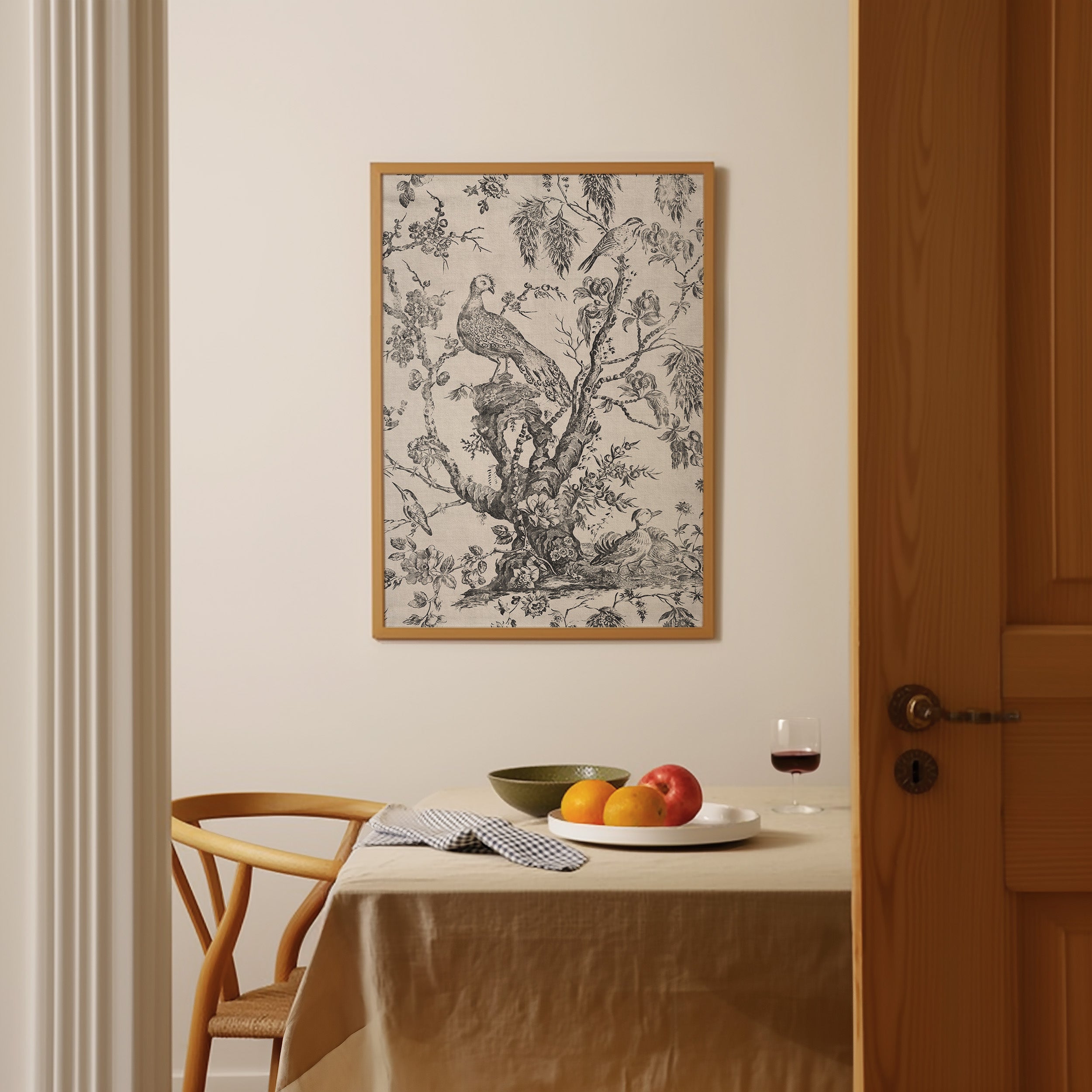 Toile de Jouy - Vintage French Tapestry