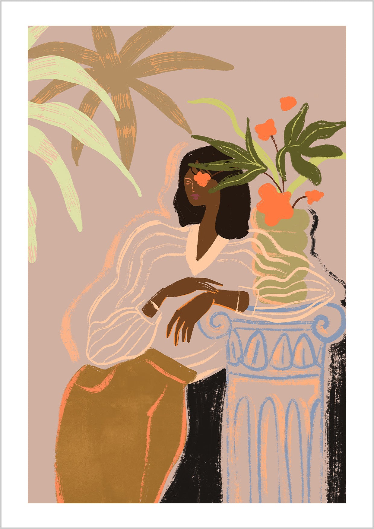 Waiting Woman - Arty Guava