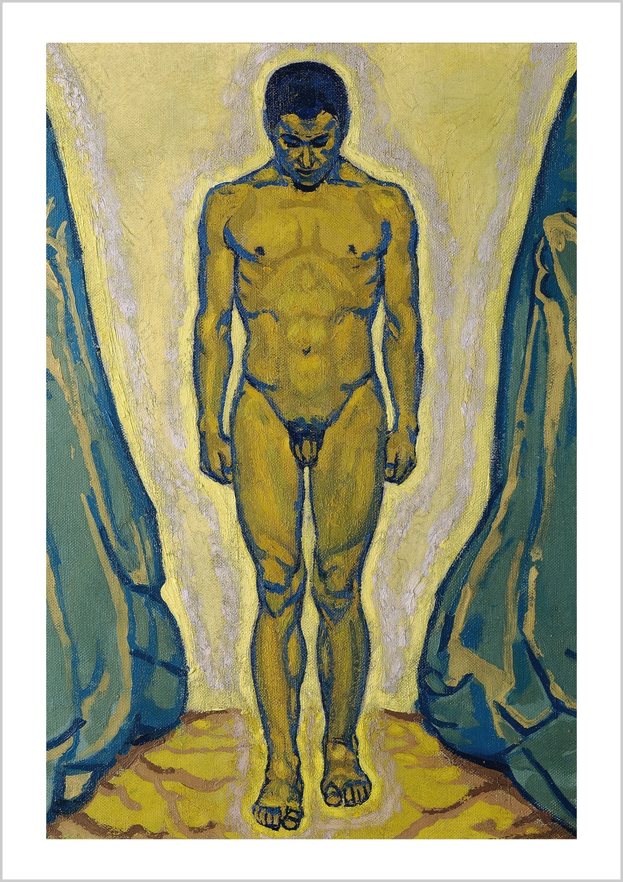 Reproduction print Youth Among the Rocks - Koloman Moser