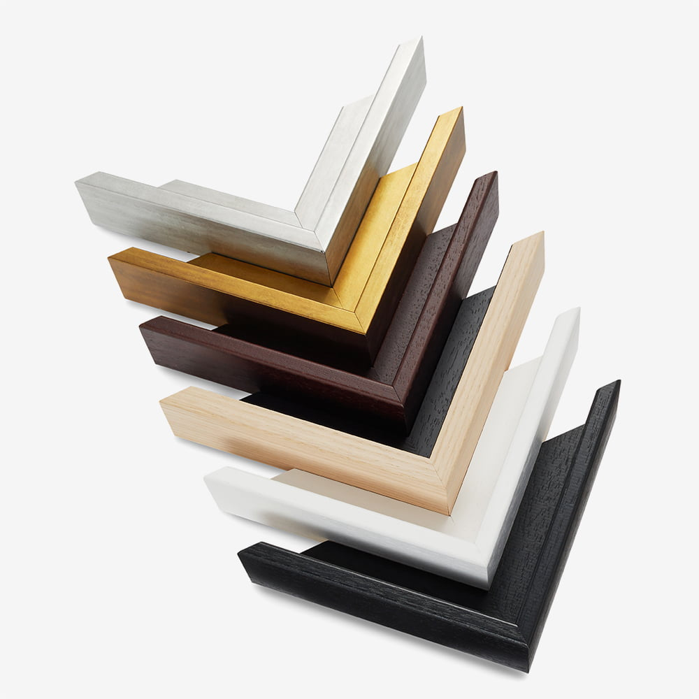 Wooden float framed canvas. Premium artist-grade canvas, solid thick framed. 6 colors choices. Free shipping to the US, UK & EU.
