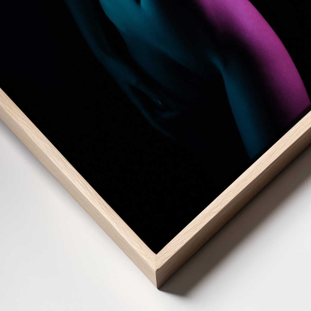 Neon Form Print