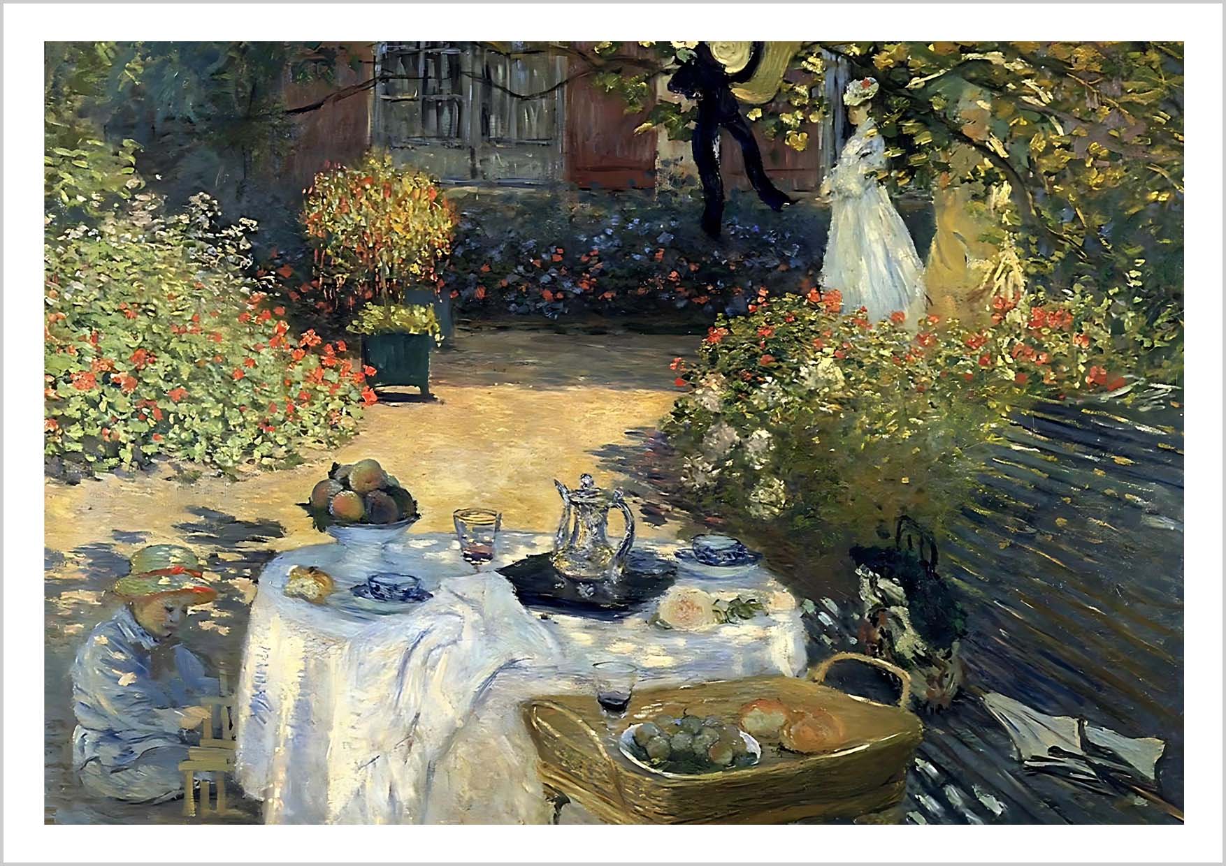 Reproduction classic painting Claude Monet - The luncheon 