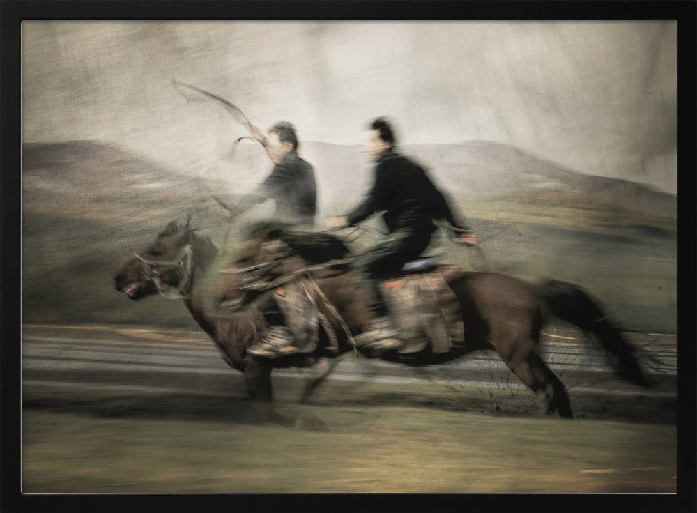 Galloping Horse Riders