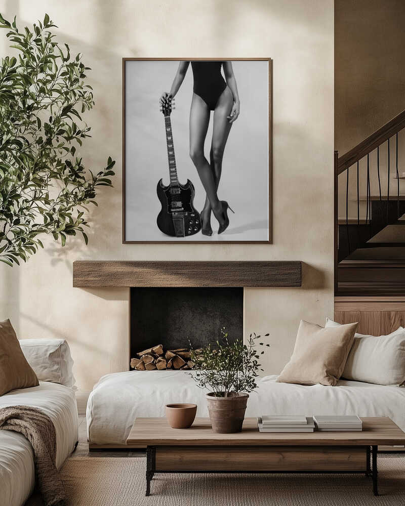Impression Lady And The Gibson