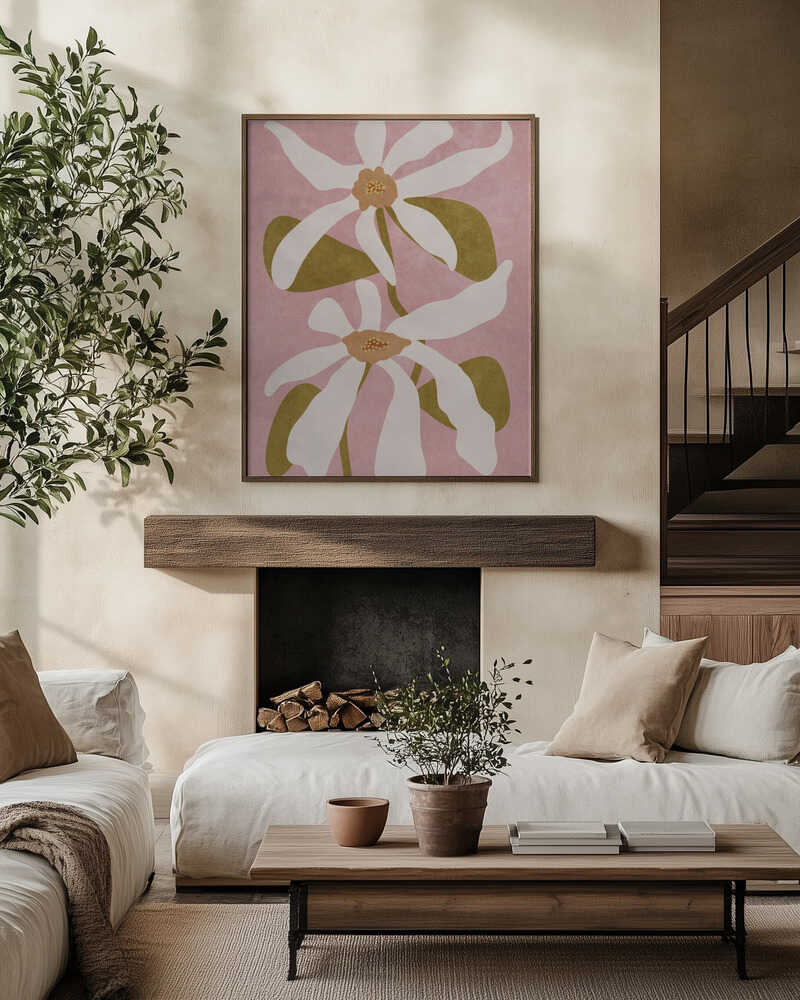 Fleurs abstraites