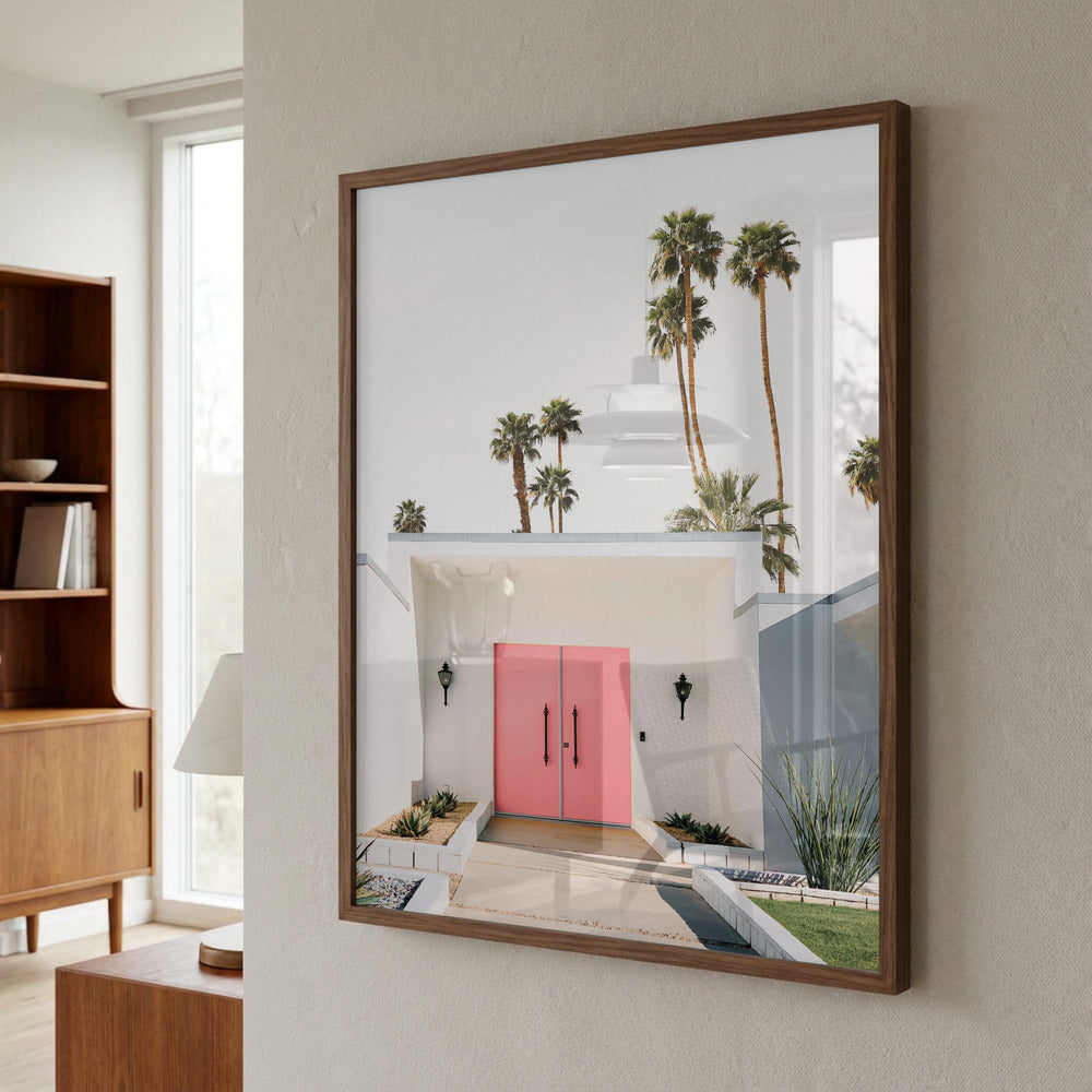Palm Spring Pink Door
